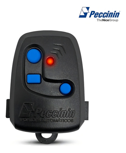 Kit Com 10 Controles Remoto Peccinin 3 Teclas 433,92 Mhz 187 Peccinin - imagem 3