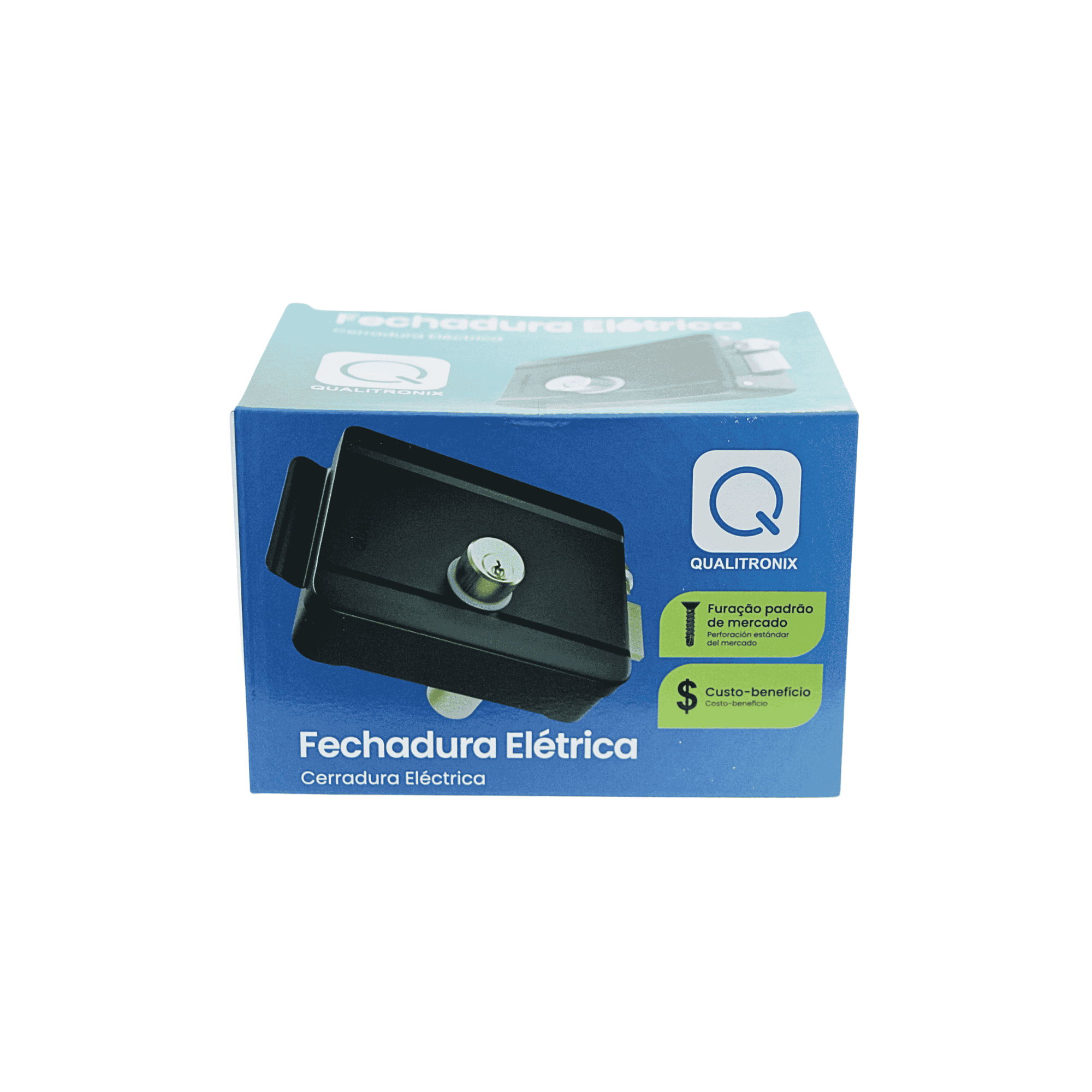 Fechadura Elétrica Para Portão Sem Botão Interno 12V - Qualitronix 0301001PT Qualitronix - imagem 6