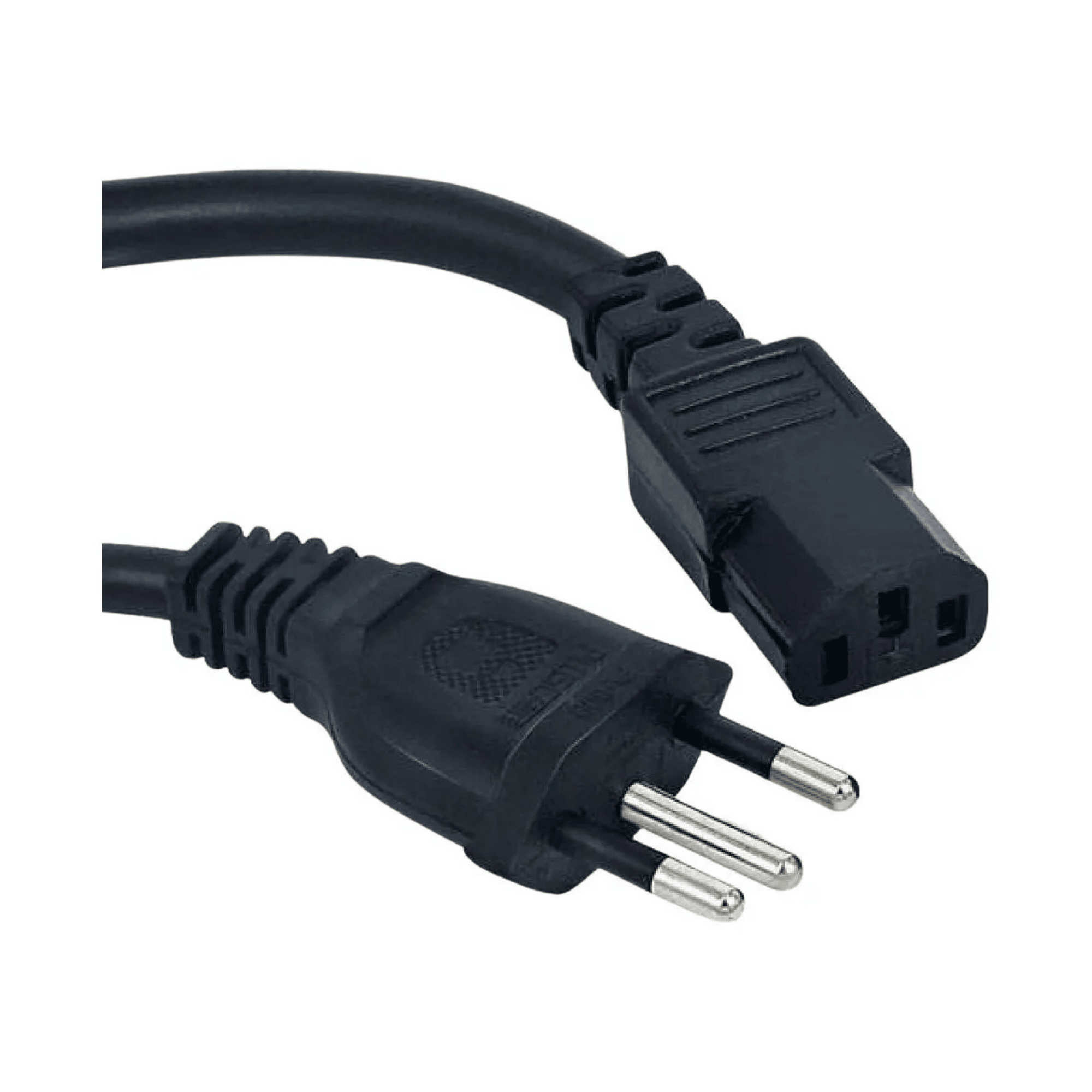 Cabo De Força Tripolar 1,2m Preto Certificado Inmetro 002000010 Forzon - imagem 2