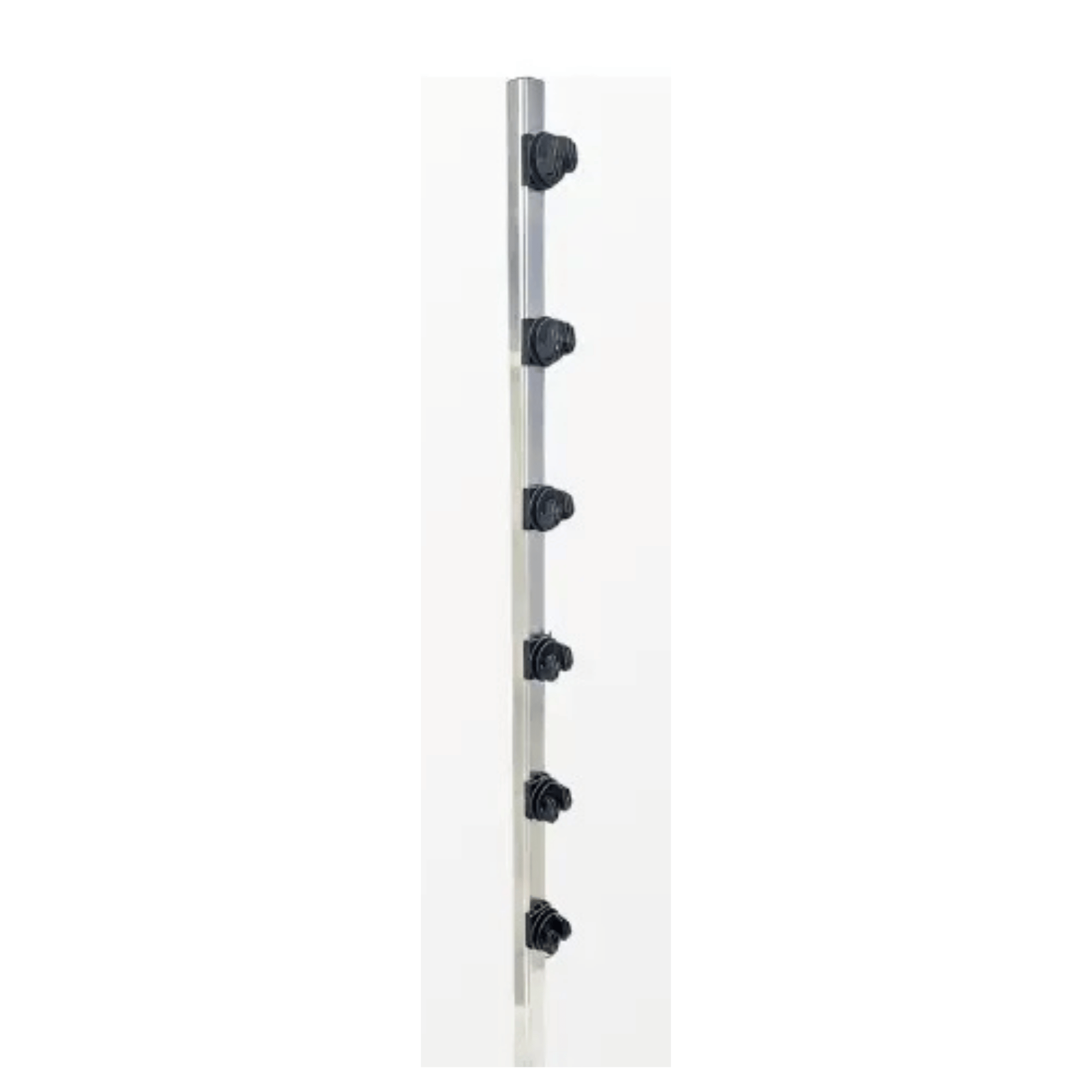 Haste Tubular Quadrada Para Cerca 25X25MM 1m Com 6 Isoladores W - Confiseg 000000000913309 Confiseg - imagem 2