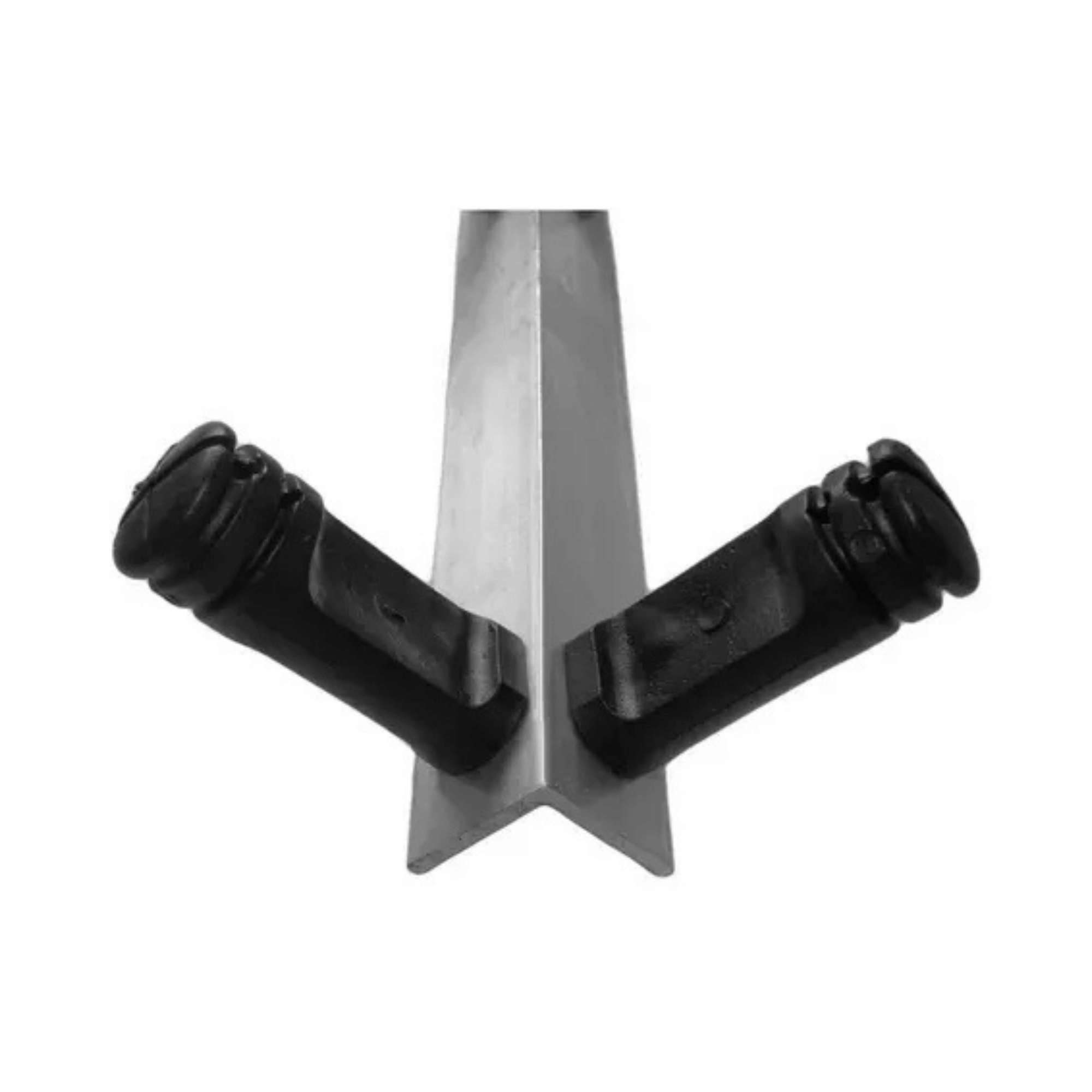 Haste Cerca Perfil Cantoneira 75 Cm Com 8 Isoladores Pretos - Confiseg 000000000000239 Confiseg - imagem 3