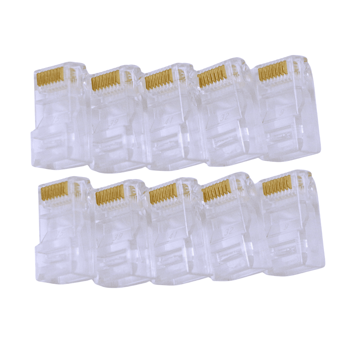Plug RJ45 - Cartela 10PCS Fasgold FS-507 Fasgold - imagem 5