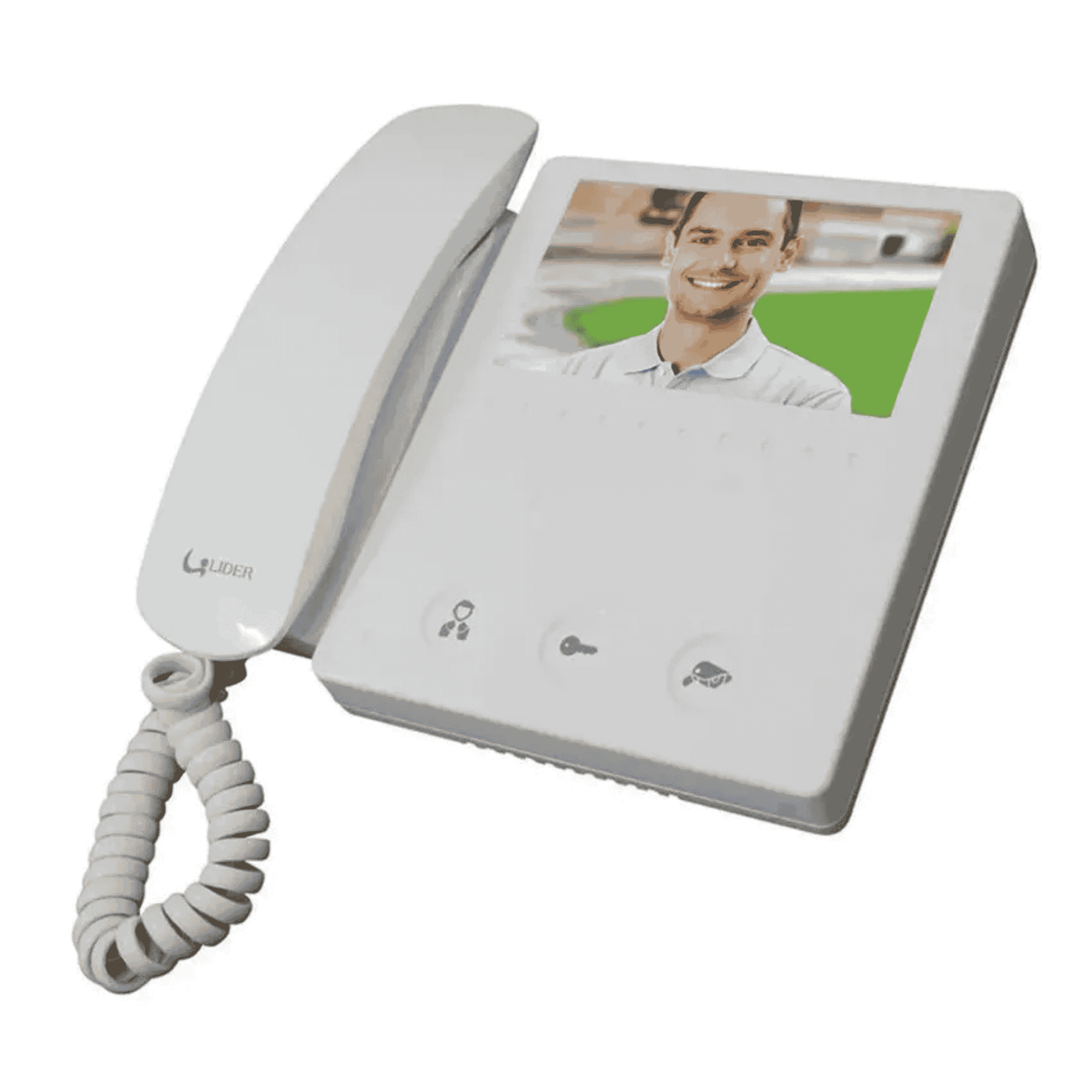 Kit Vídeo Porteiro Monitor 4,3" Balun Interno - LR4500 - Líder LR4500 Líder - imagem 2