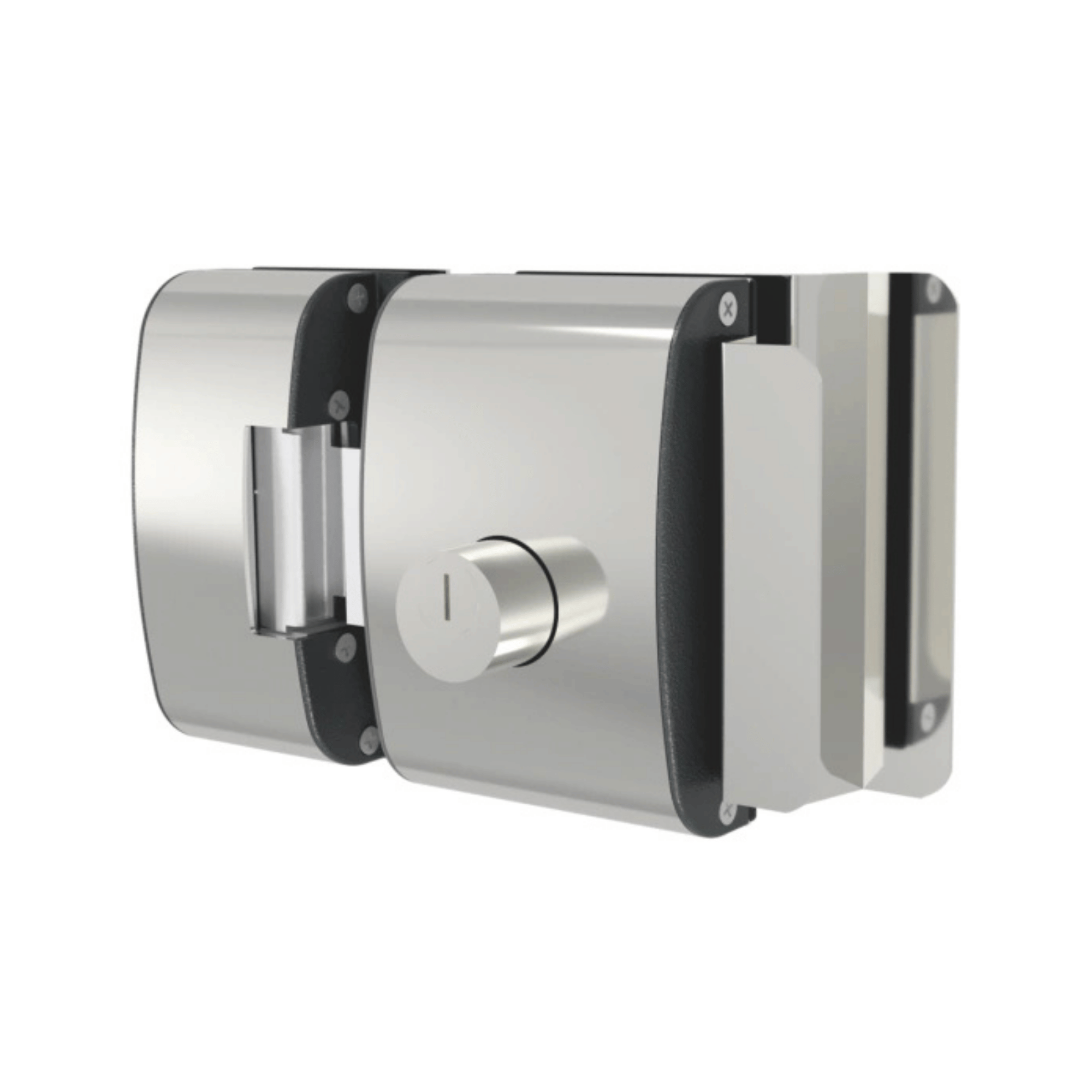 Fechadura Elétrica Porta De Vidro Cinza 12V - PV200R2I - AGL 1201002 AGL - imagem 2