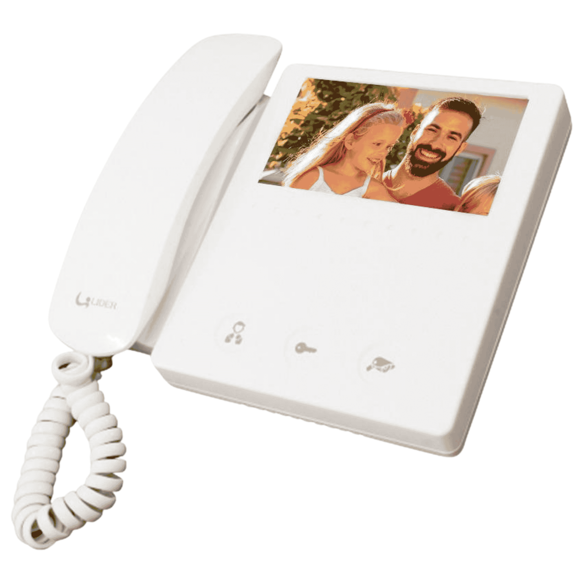 Extensão Vídeo Porteiro Lcd 4,3" Balun Interno - LR4001 Smart - Líder