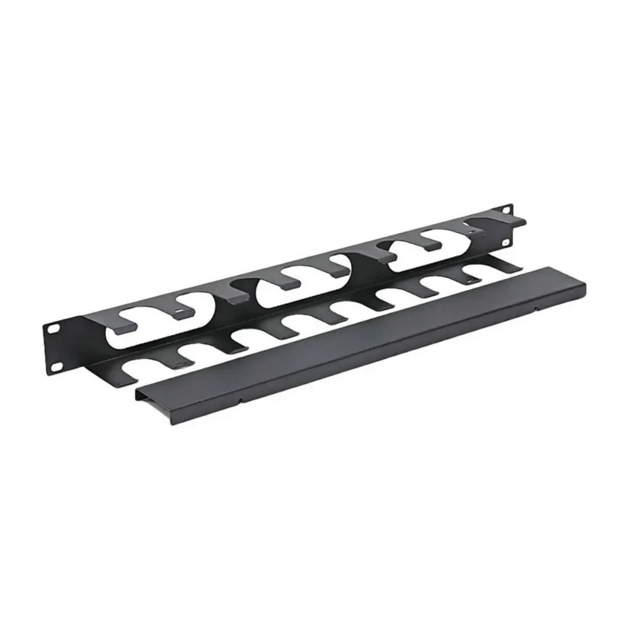 Guia De Cabos 1U 19" Preto 50mm - GPCAB0002 - Wj Racks GUIA-U WJ Racks - imagem 4