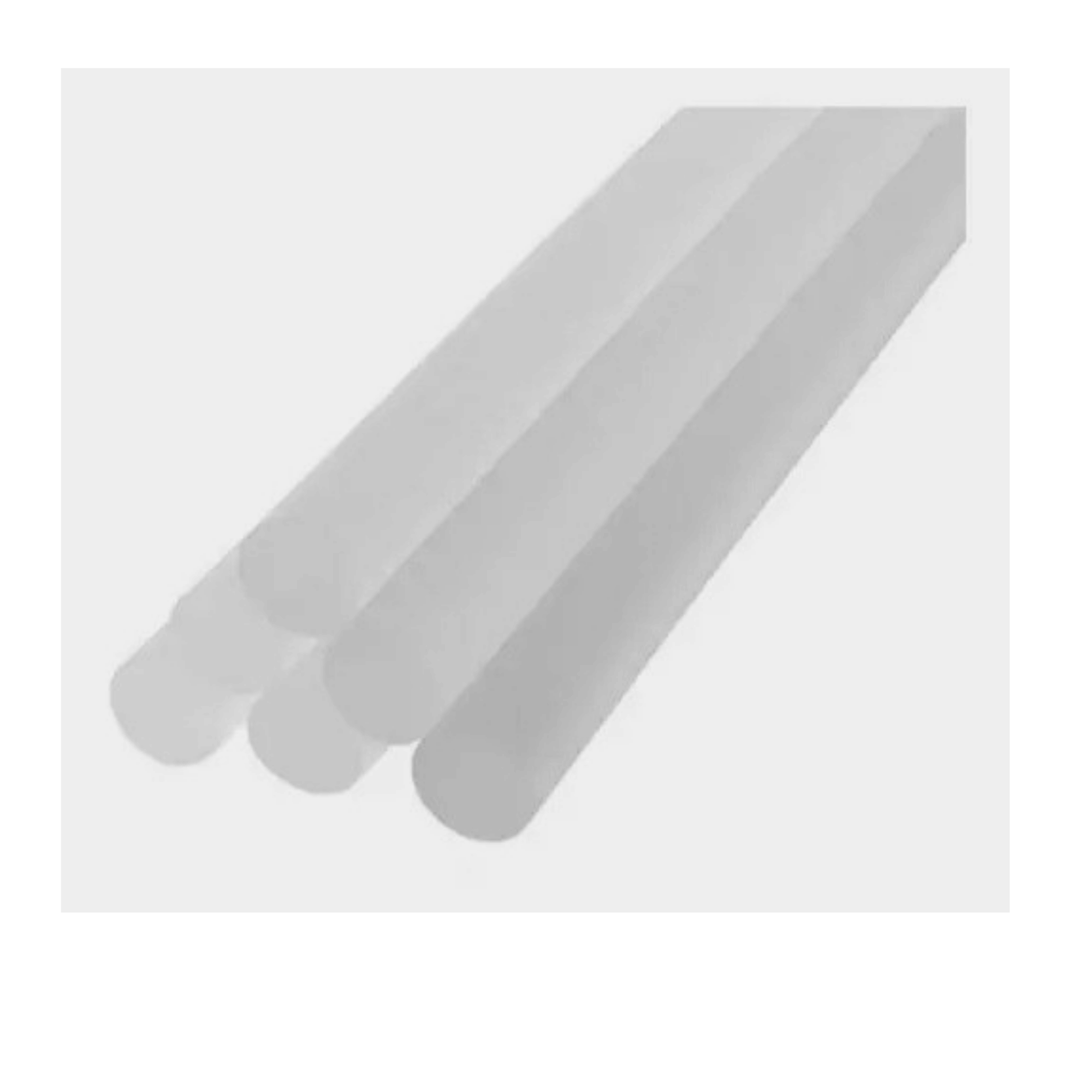 Bastão De Cola Quente Grosso 11mm Transparente Pacote 1kg 0100010 Forzon - imagem 4