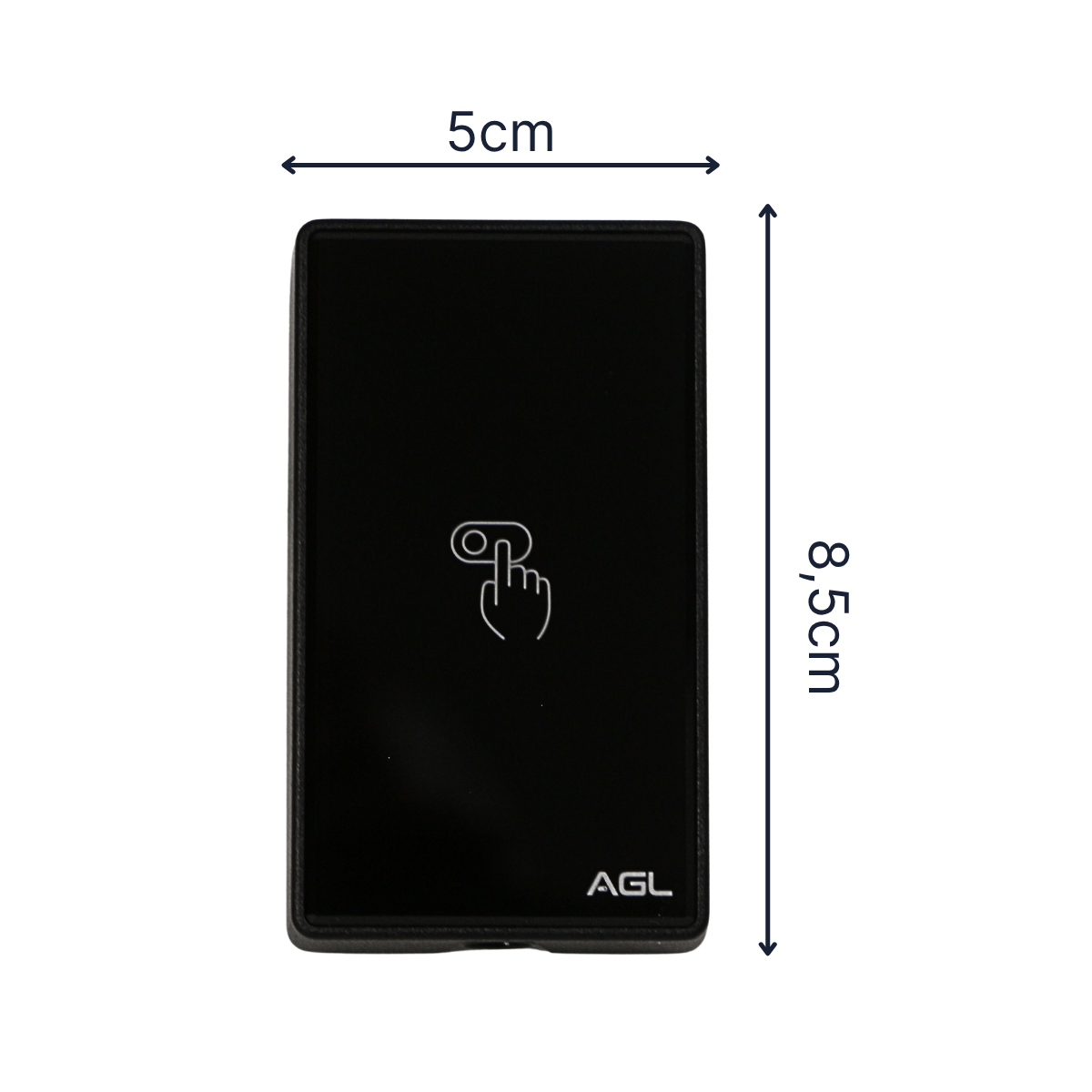 Acionador Touch - AF12 Cr - AGL 1106329 AGL - imagem 2