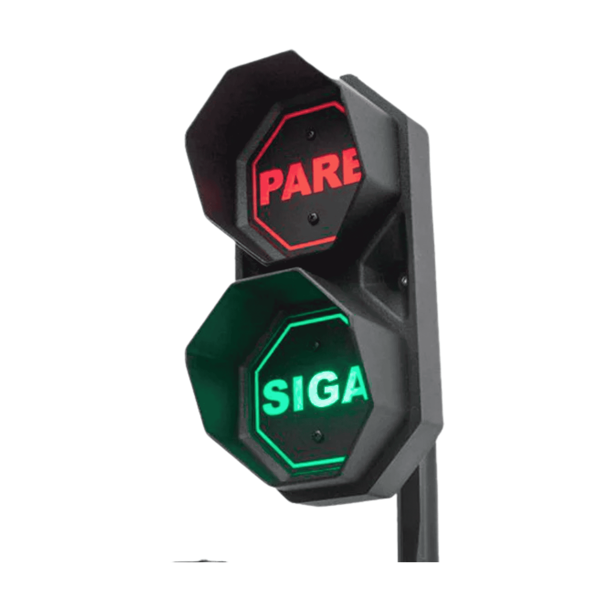Semáforo LED Sinalizador Pare E Siga 12V - Gp Control 042020 GP Control - imagem 2