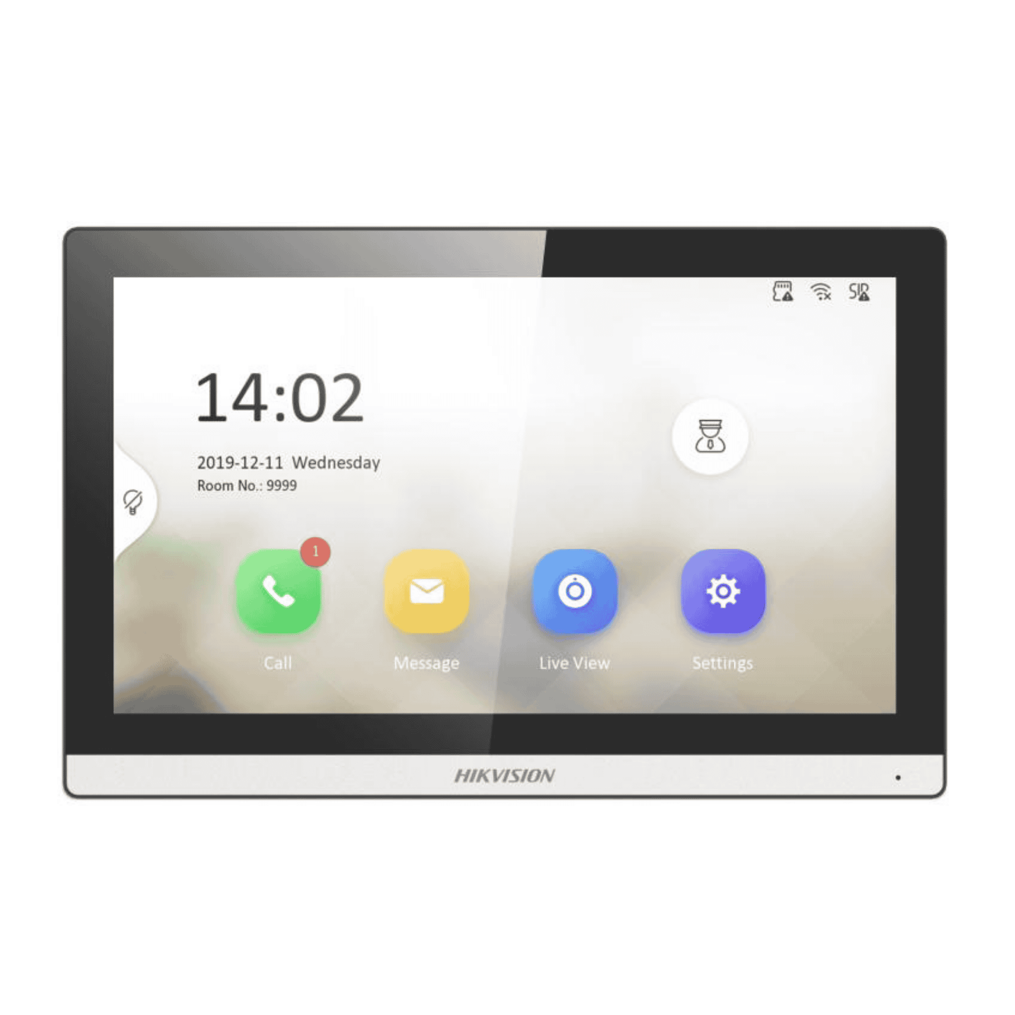 Tela IP Interna Video Porteiro 7" Touch Wi-Fi - DS-KH6350-WTE1 - Hikvision 15457 Hikvision