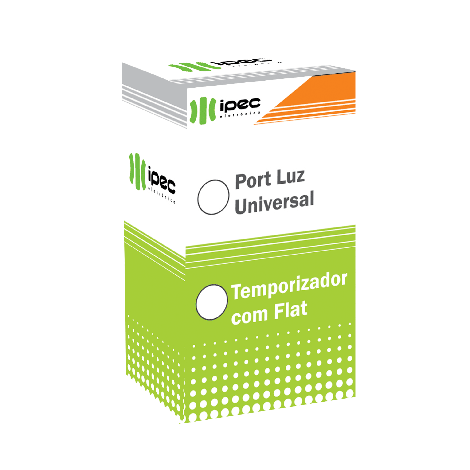 Temporizador Port Luz Universal Com Flat 4 Vias - Ipec