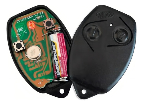 Transmisso Hcs Saw 433 Mhz Preto Modelo Antigo Rossi 7271 Rossi - imagem 2