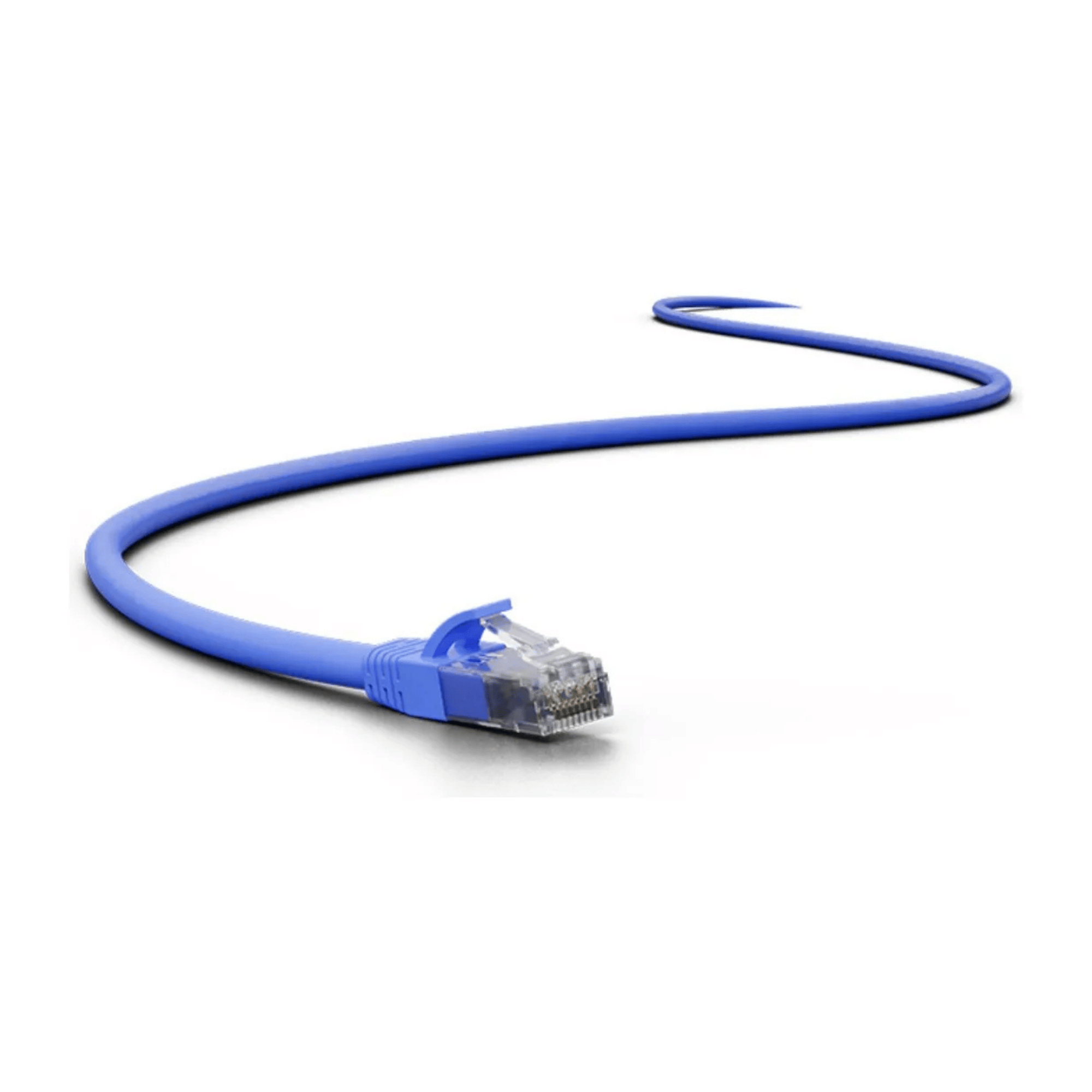 Patch Cord CAT5E 4 Pares Utp RJ45 Azul 1,5m Impact LAN - PC5AZ15 - Intelbras 4830033 Intelbras - imagem 2