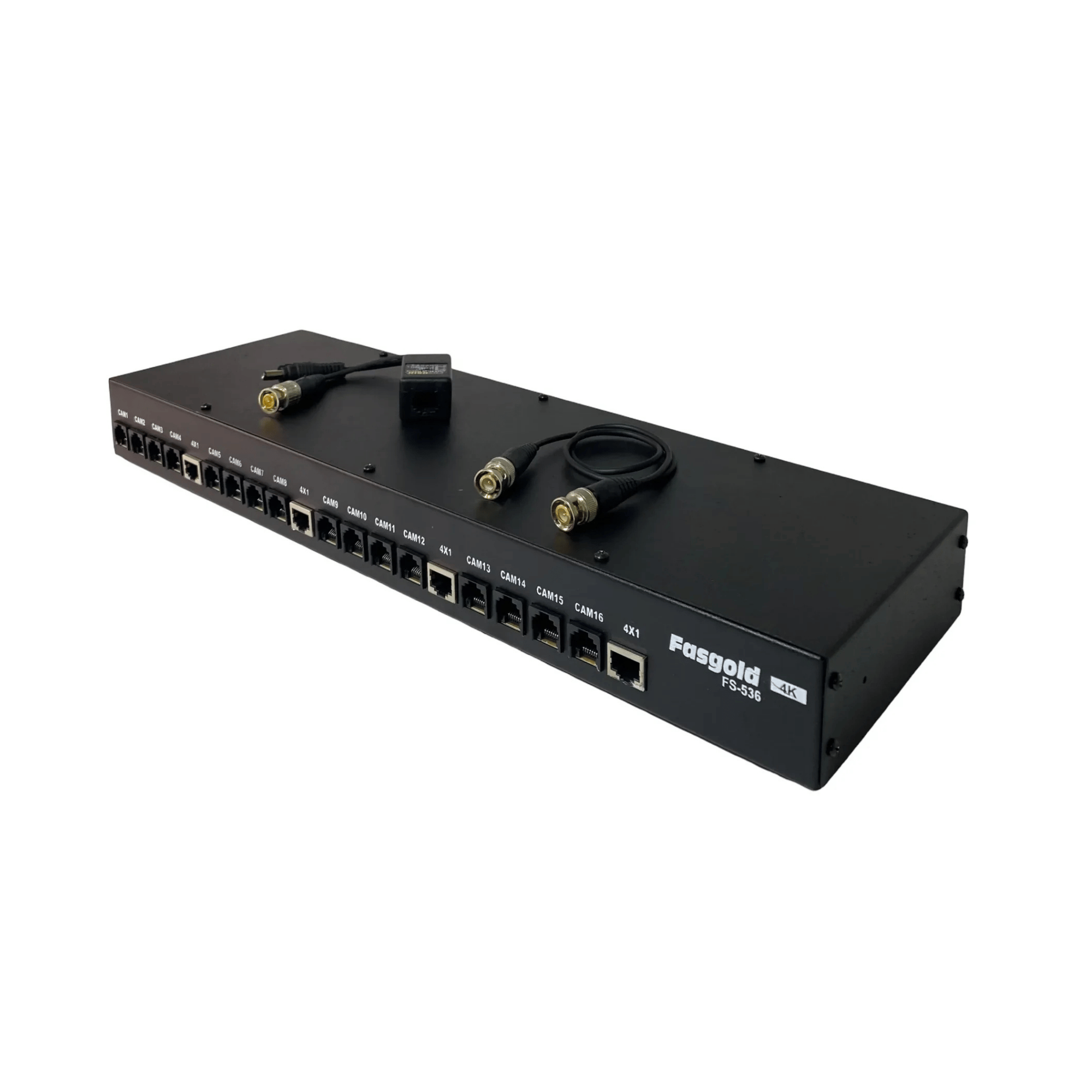Power Balun Rack 16 Canais 4K - FS-536 - Fasgold FS-536 Fasgold - imagem 3