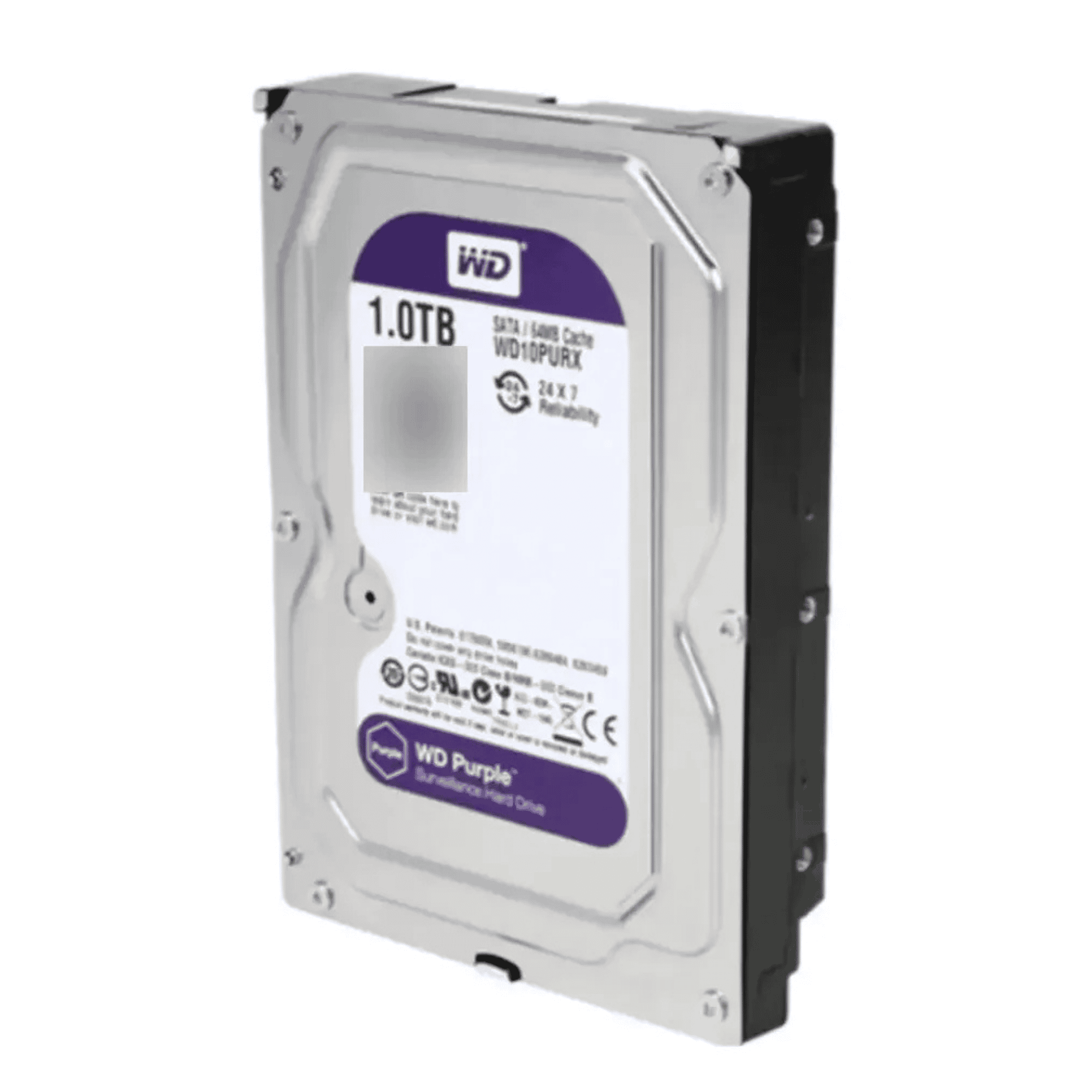 HD Wd Purple 1TB Sata Iii Para DVR E NVR CFTV - WD10PURX - Western Digital 066000001 Western Digital - imagem 2