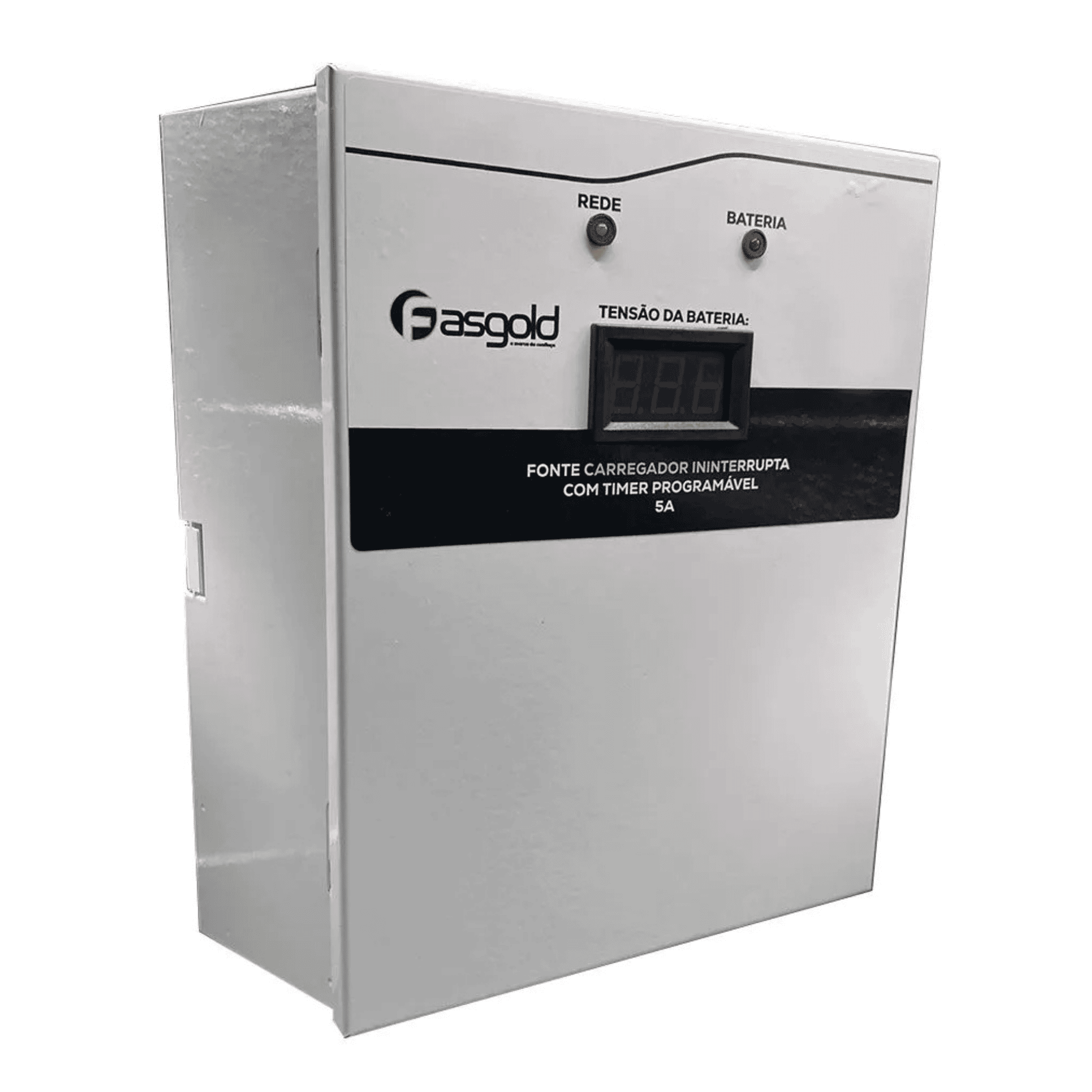 Fonte Carregadora Ininterrupta 13,8V 5A Sem Bateria - FS-582 - Fasgold FS-582 Fasgold