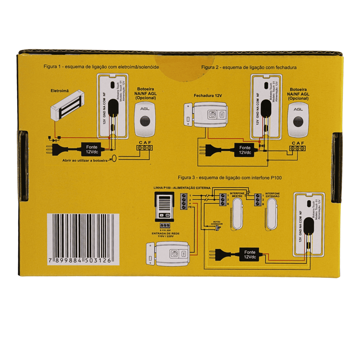 Acionador Touch Mini - AGL 1203026 AGL - imagem 6