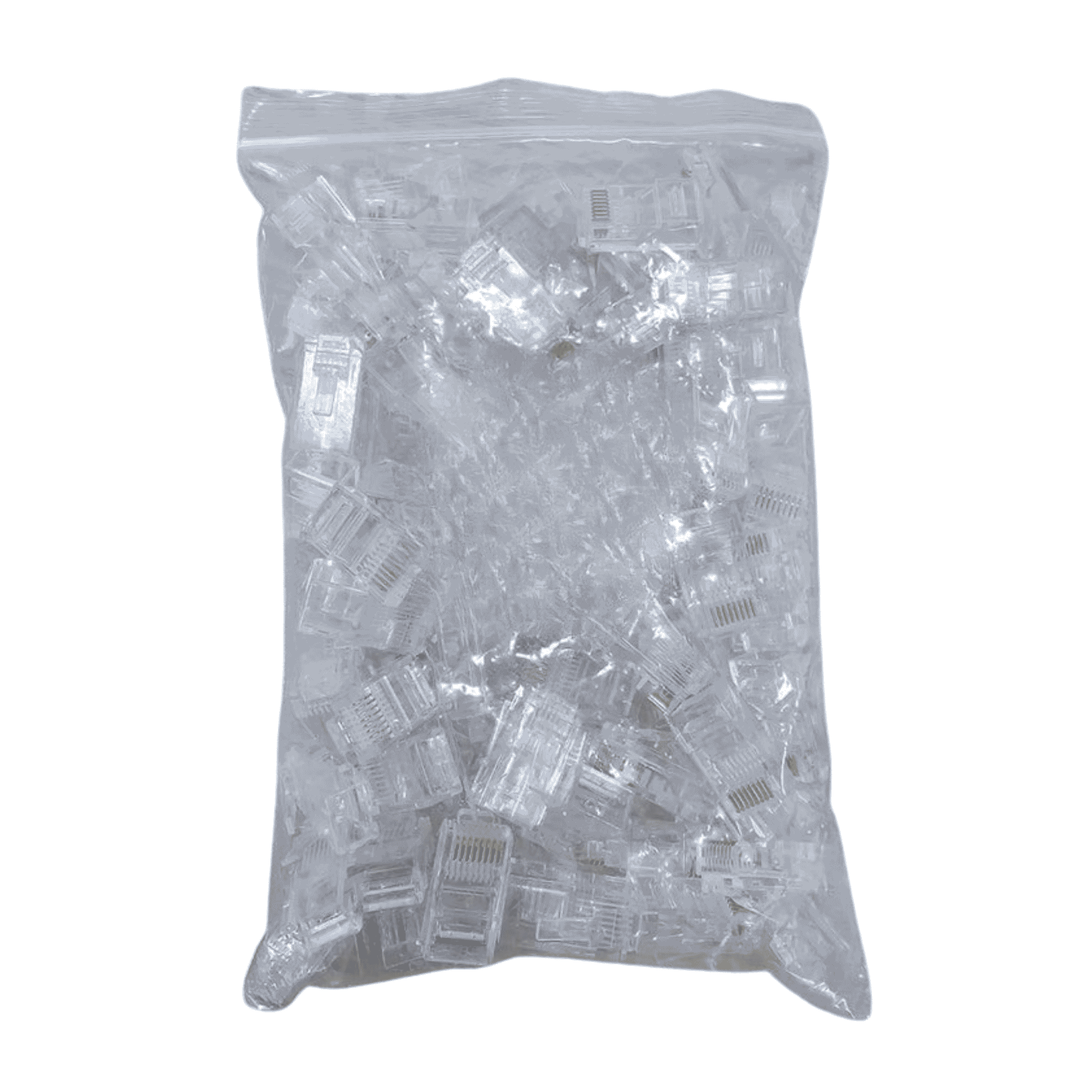 Plug RJ45 Vazado CAT5E/CAT6 Pacote 100UN. - FS-361 - Fasgold / Exbom FS-361 Fasgold - imagem 5