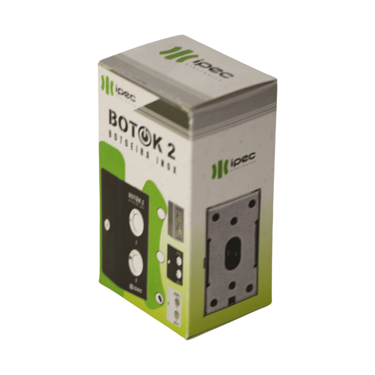 Botoeira Inox Branca 2 Botões - Botok 2 - Ipec A2525-BR IPEC - imagem 7