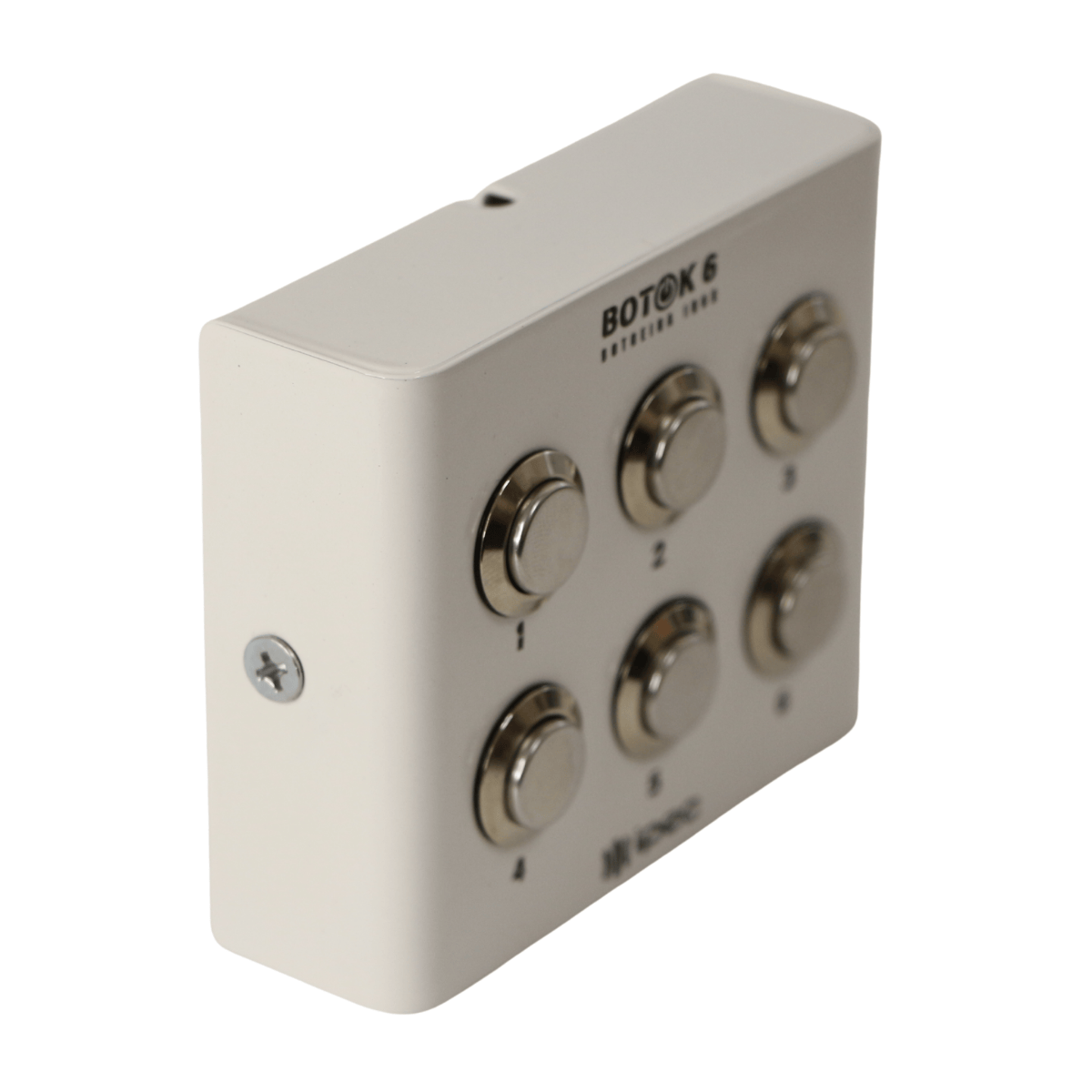 Botoeira Inox Branca 6 Botões - Botok 6 - Ipec A2527-BR IPEC - imagem 3