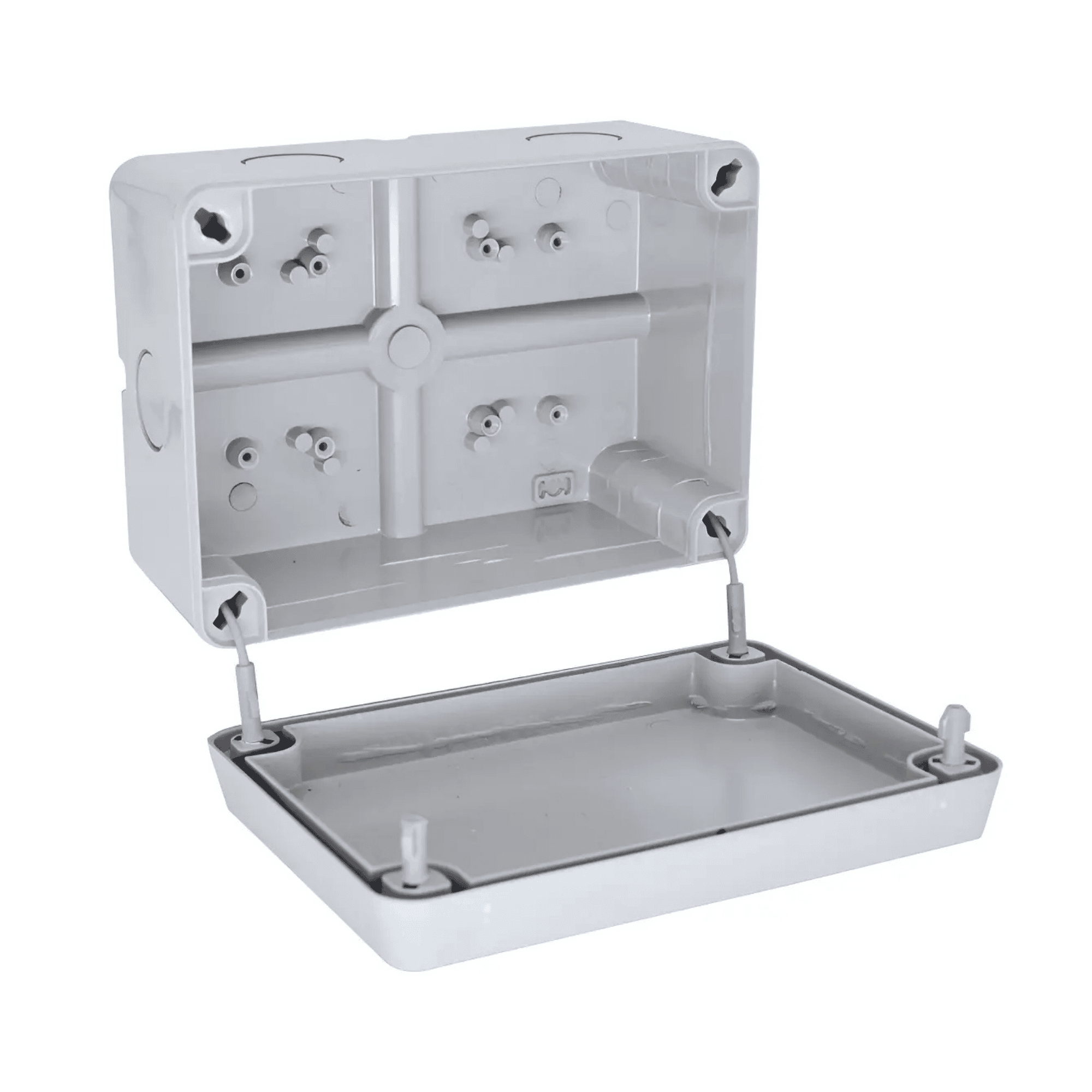 Caixa De Sobrepor 16X11 Para 1 A 4 Disjuntores Branca - Stilus