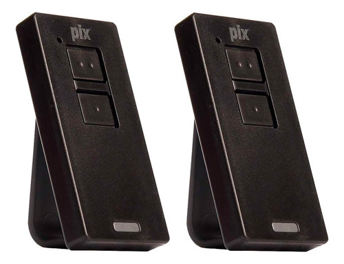 Kit 2 Controles Remotos Portão Eletrônico Ipec Tx Pix 433,92 Mhz Preto