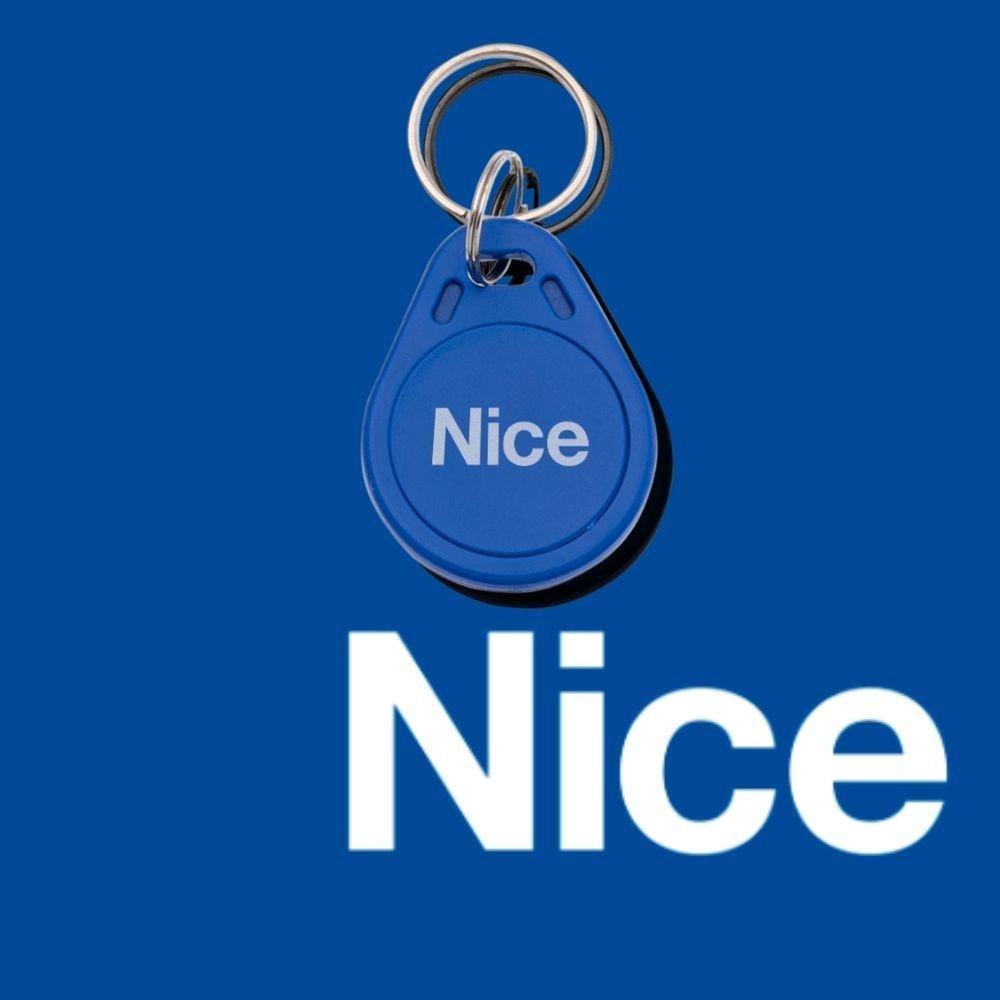 Kit 10X Chaveiro / Tag Lf 125kHz Azul Nice / Linear 147 Nice - imagem 3
