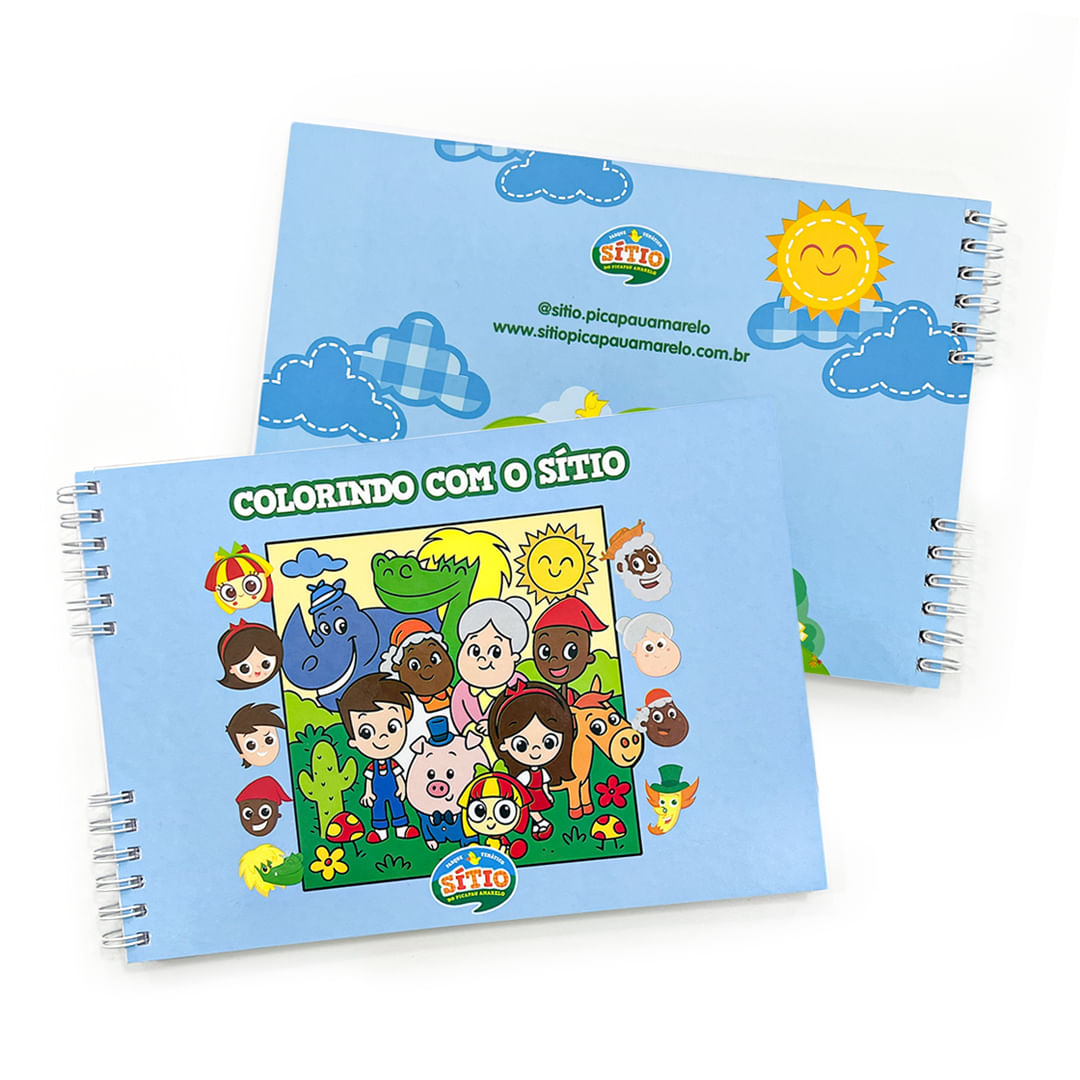 Livro de Colorir Sítio do Picapau Amarelo — imagem 1