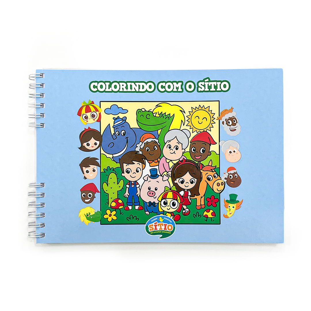 Livro de Colorir Sítio do Picapau Amarelo — imagem 5