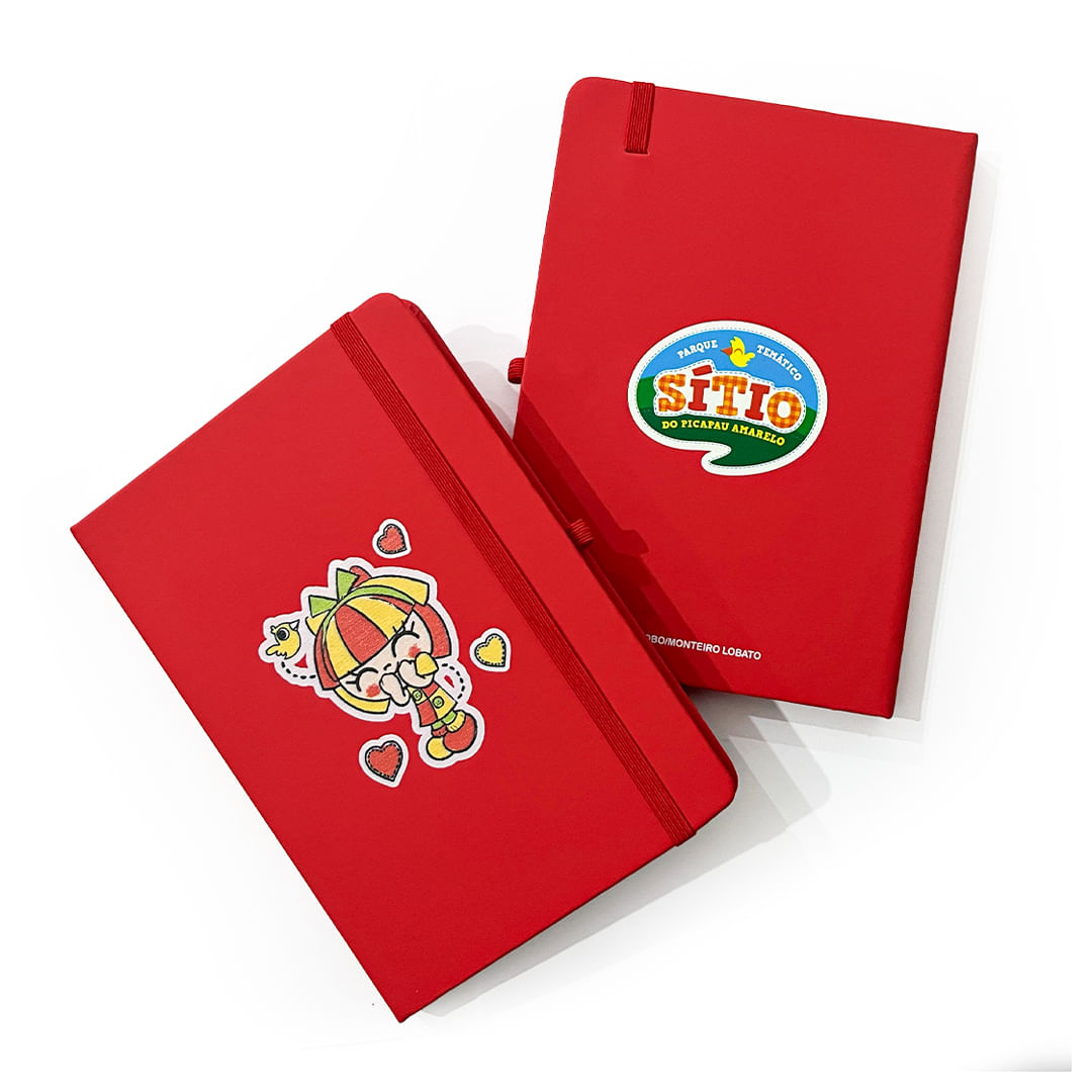 Caderno Vermelho Emília Sítio do Picapau Amarelo — imagem 4