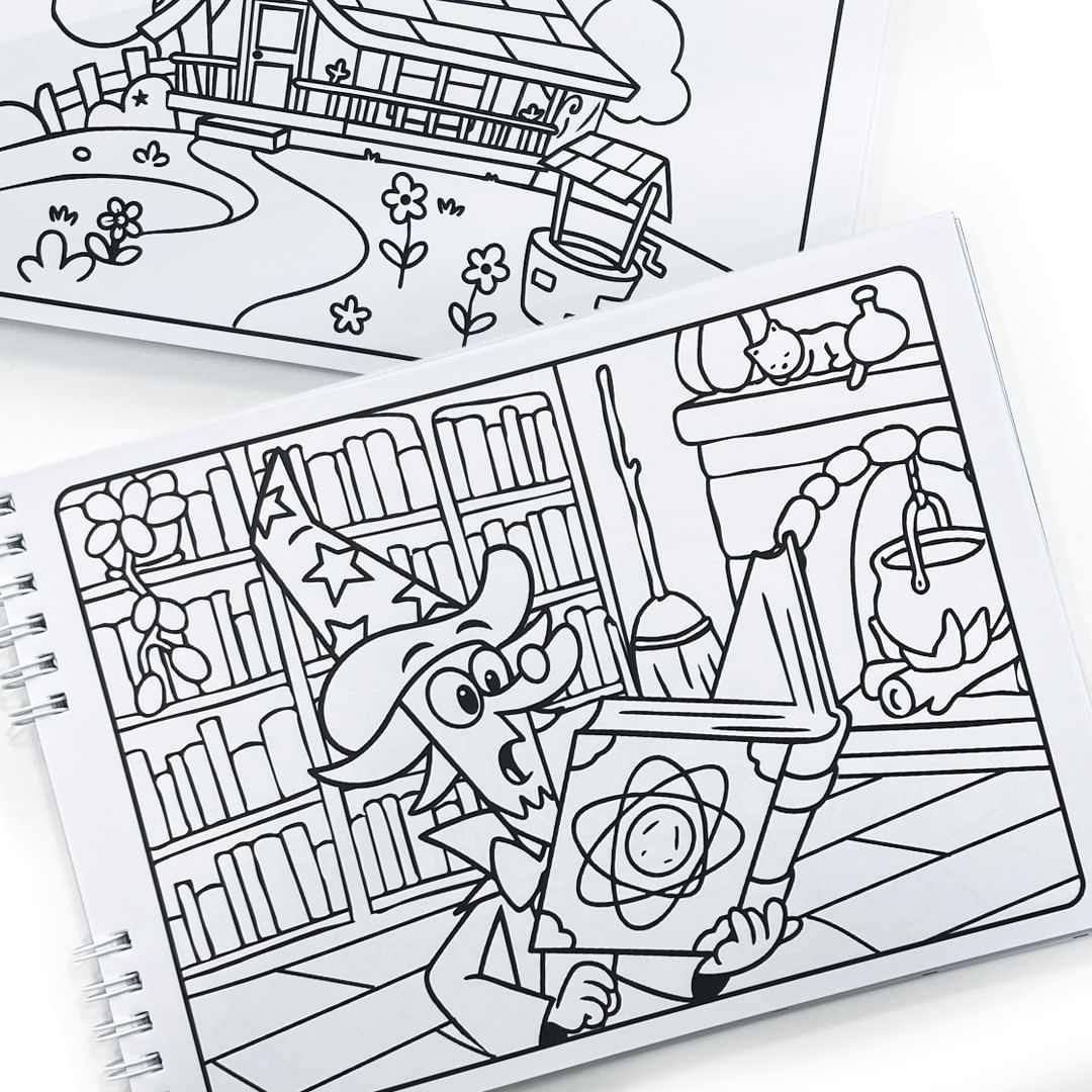 Livro de Colorir Sítio do Picapau Amarelo — imagem 3