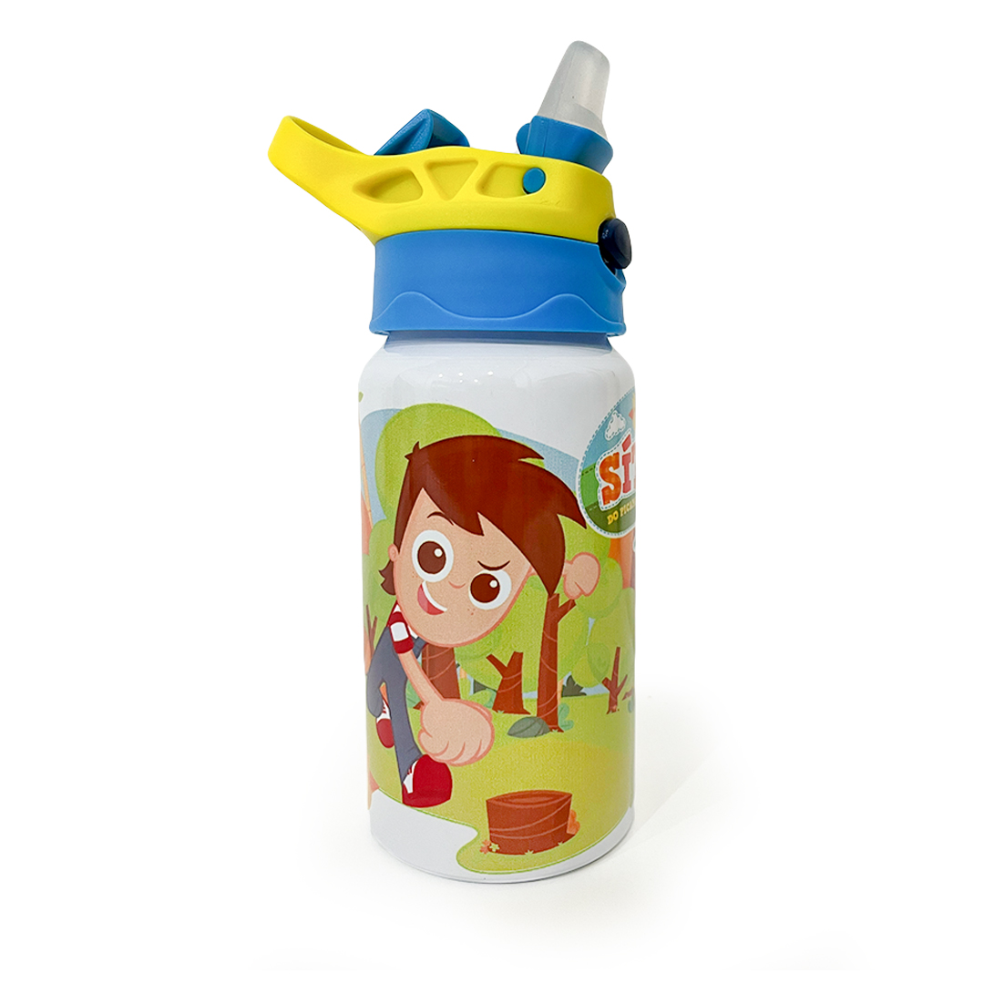 Garrafa de Aluminio Pedrinho — imagem 1