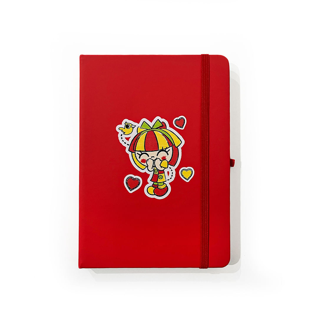 Caderno Vermelho Emília Sítio do Picapau Amarelo — imagem 1