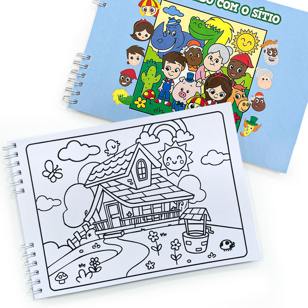 Livro de Colorir Sítio do Picapau Amarelo — imagem 4