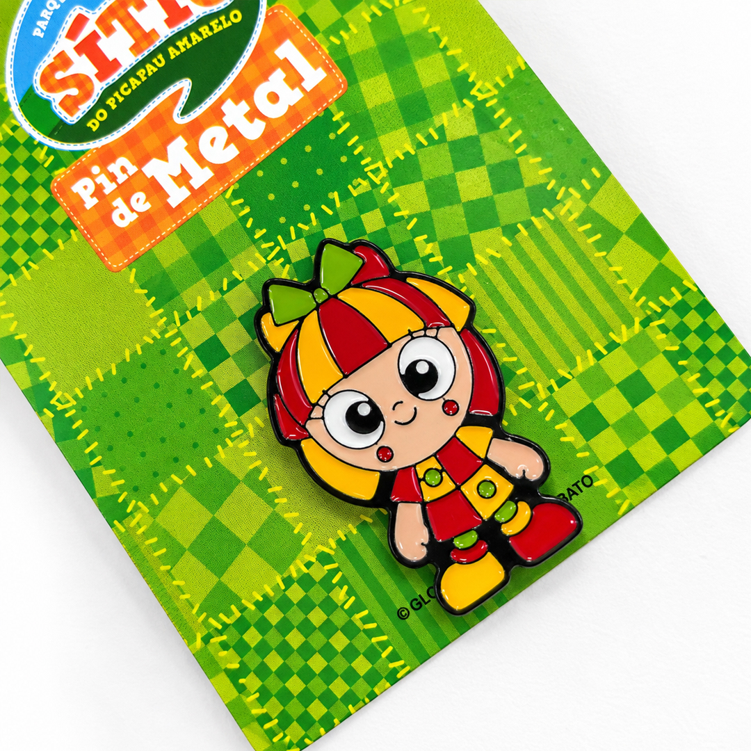 Pin personagem Emília — imagem 2