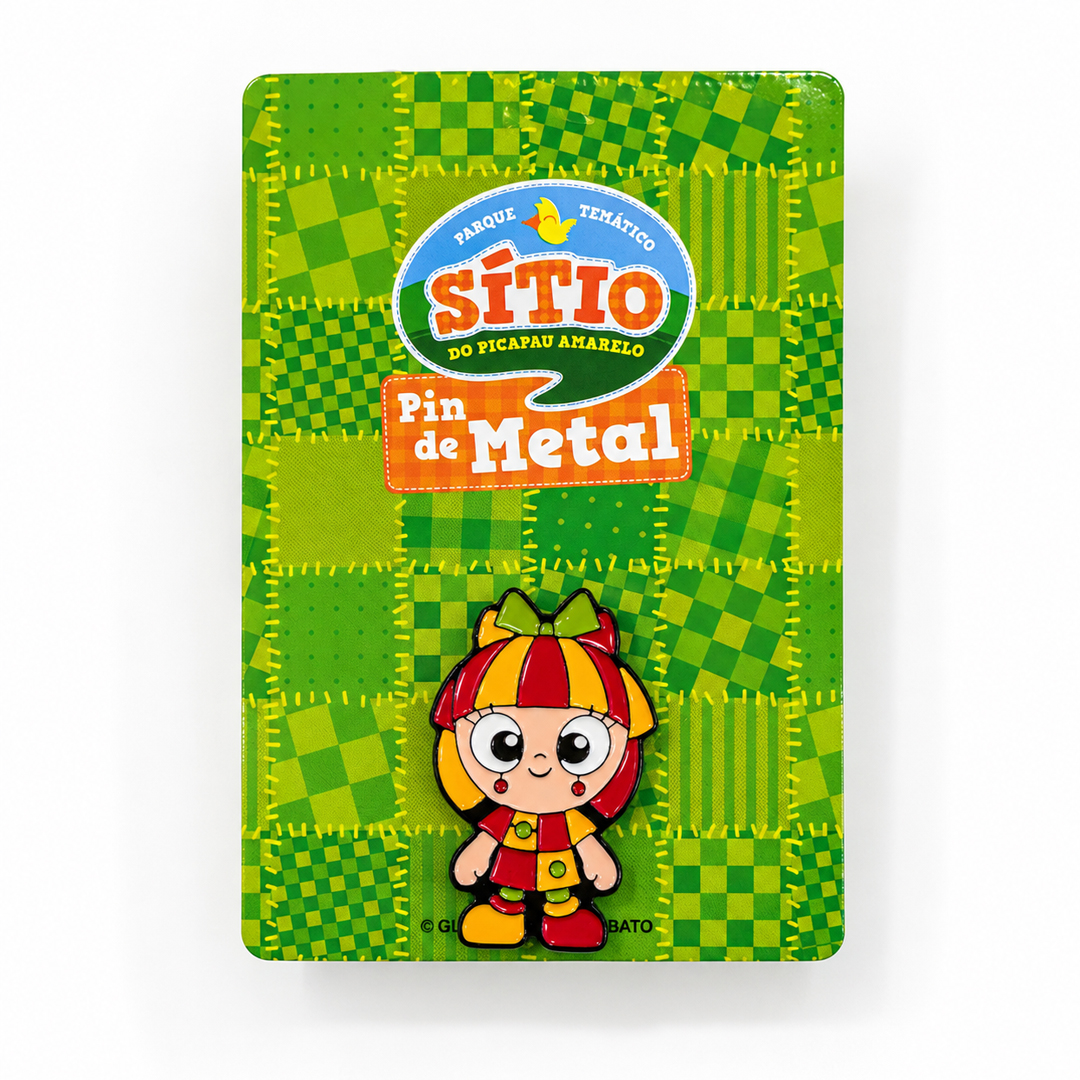 Pin personagem Emília — imagem 1