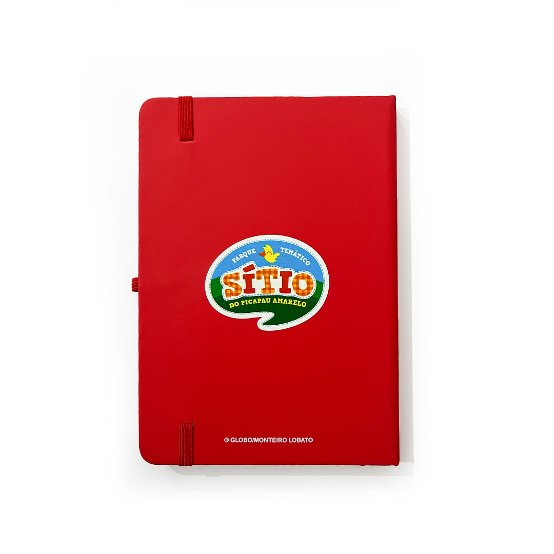 Caderno Vermelho Emília Sítio do Picapau Amarelo — imagem 2