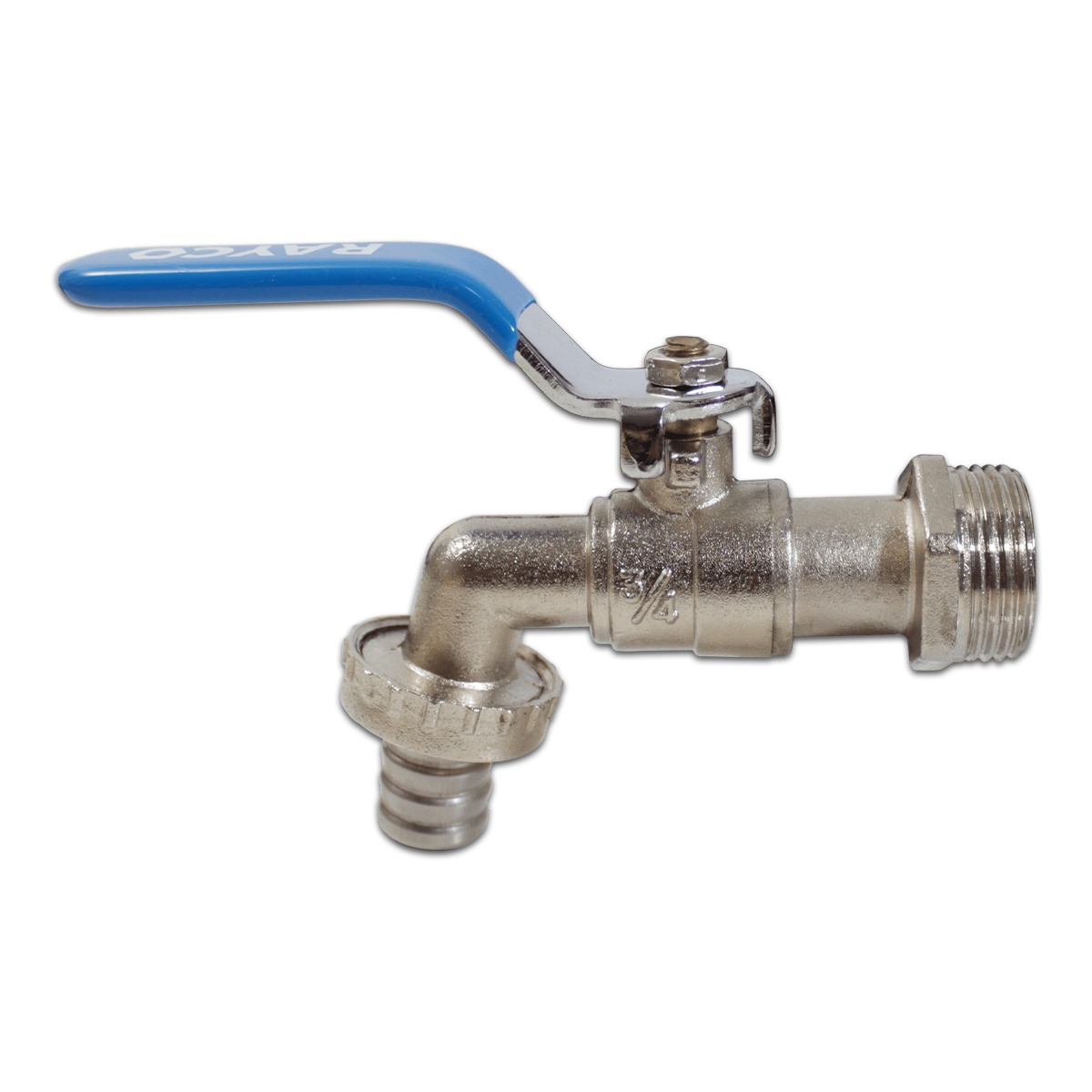 Torneira para Jardim 1/2 Polegada Válvula Esfera - Rayco