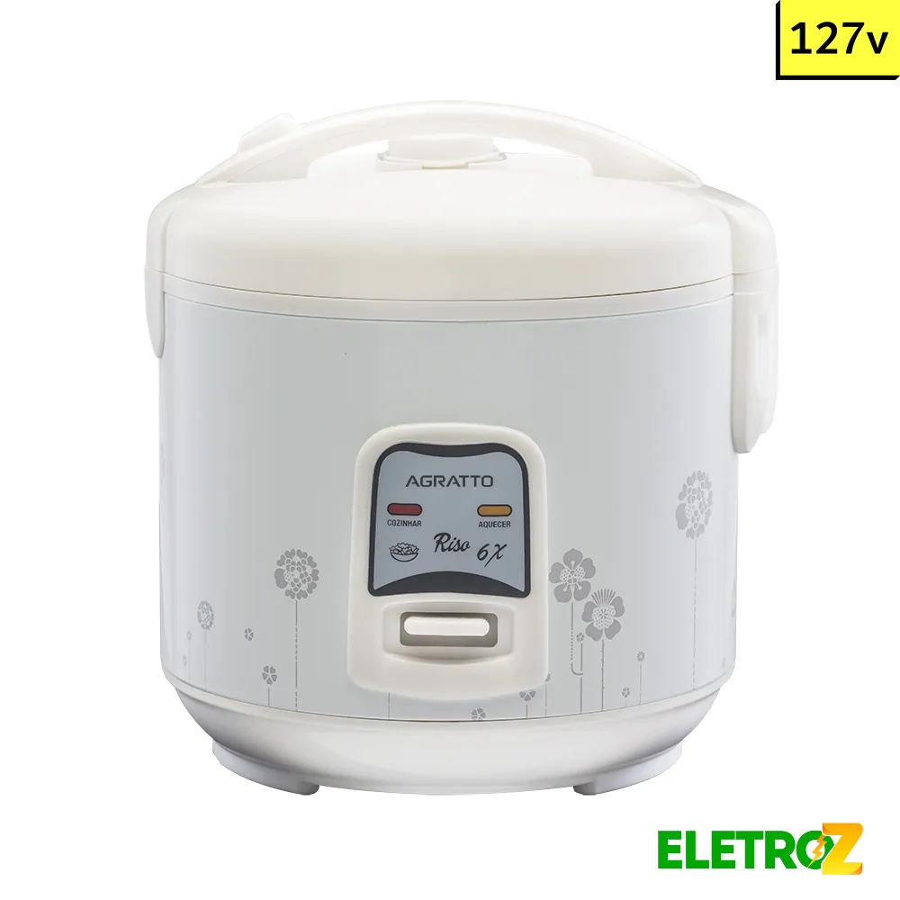  Panela Elétrica De Arroz e Legumes PA6X Agratto 127v/ 220v