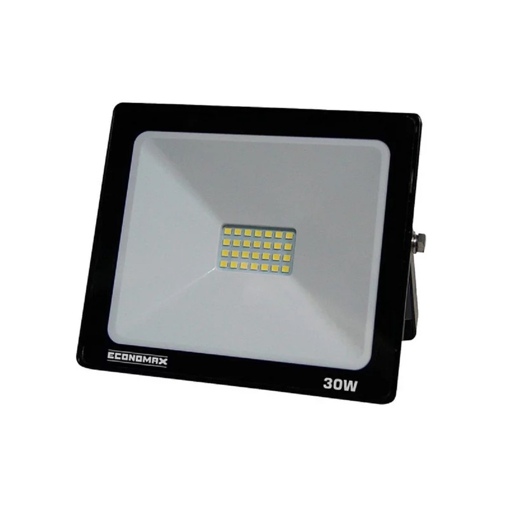 Projetor de Led Bivolt 30W 6500K Branco Frio Economax