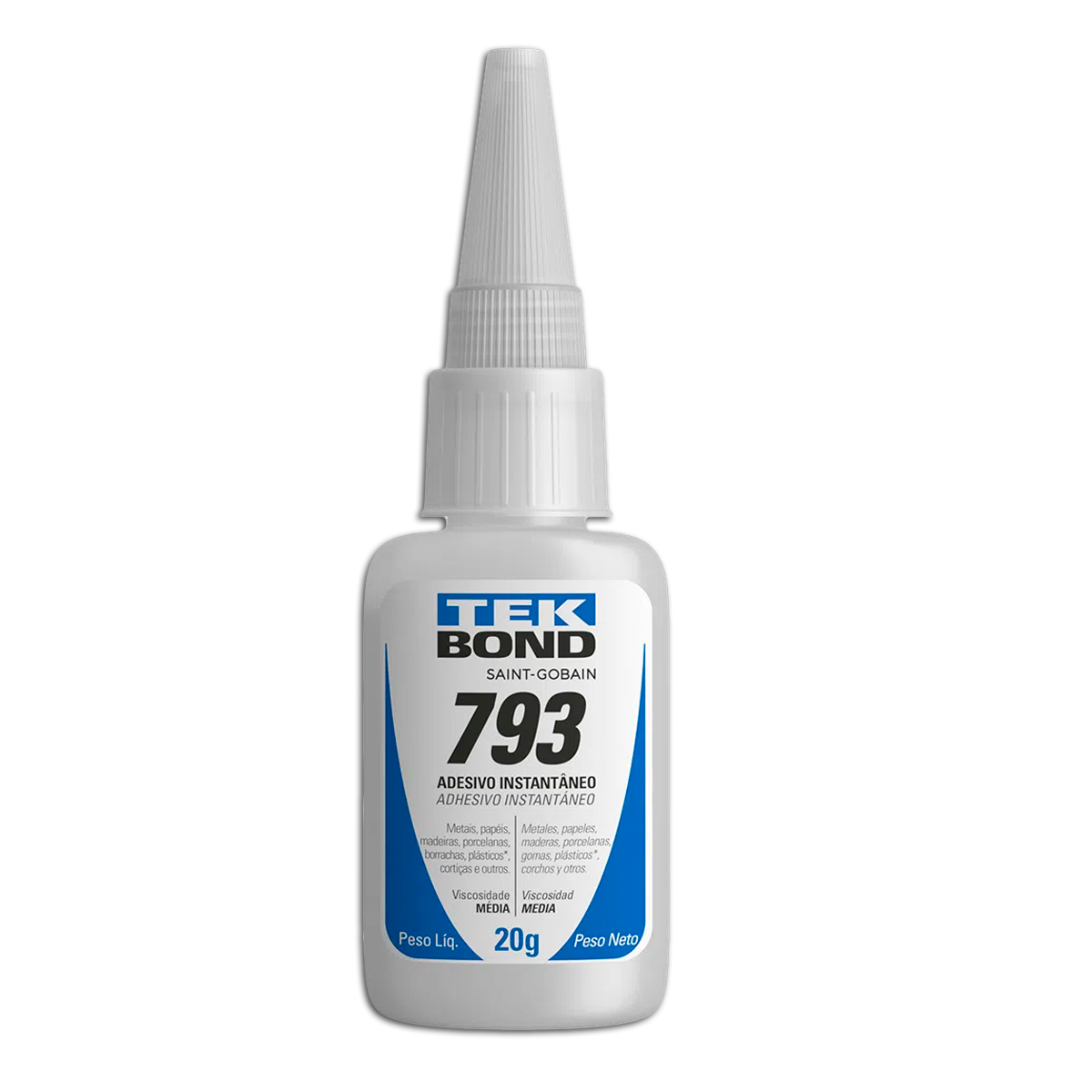 Adesivo Cola Instantâneo 793 20g - Tekbond