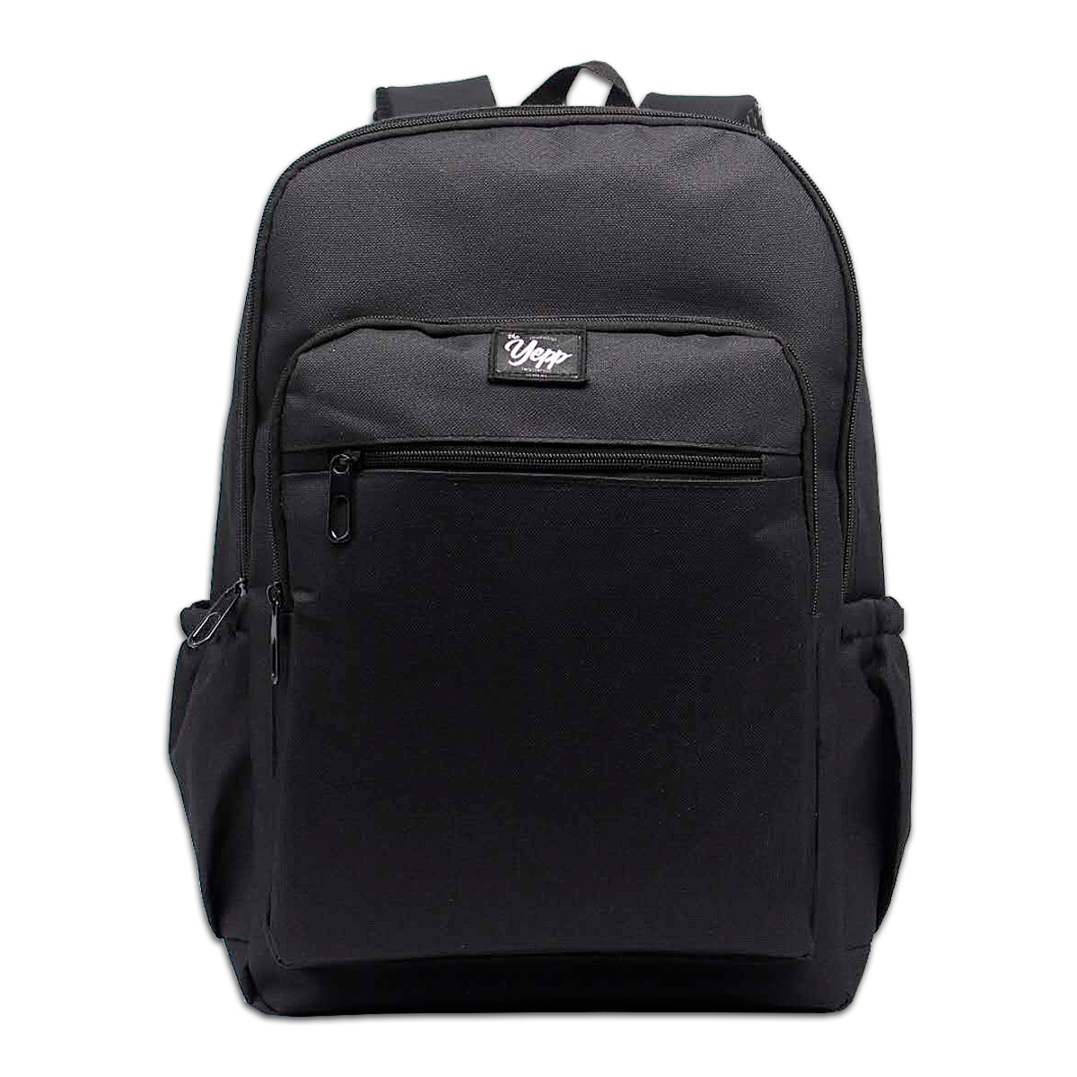 Mochila Juvenil Yepp Unissex Reforçada 6 Cores - 18 Litros - Preta
