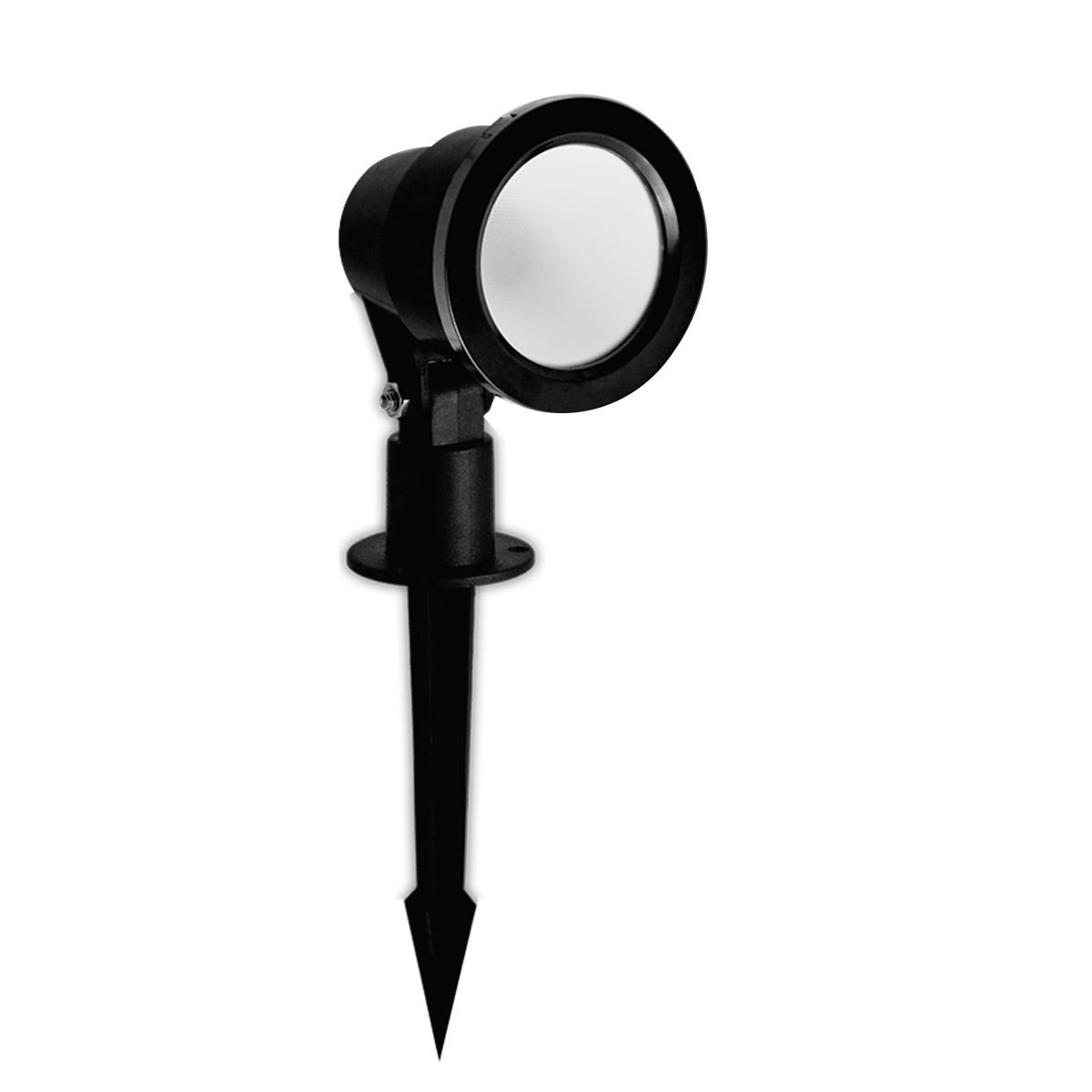 Espeto Led Jardim 5w Preto Com Luz Verde Bivolt - Kian