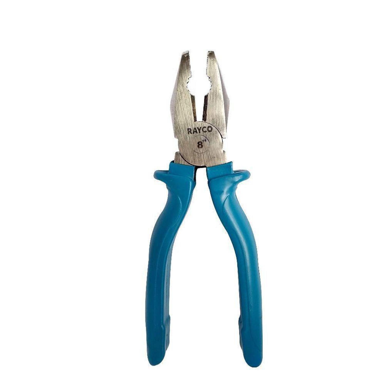 Alicate Universal em Aço Carbono 8 Polegadas 10mm Rayco
