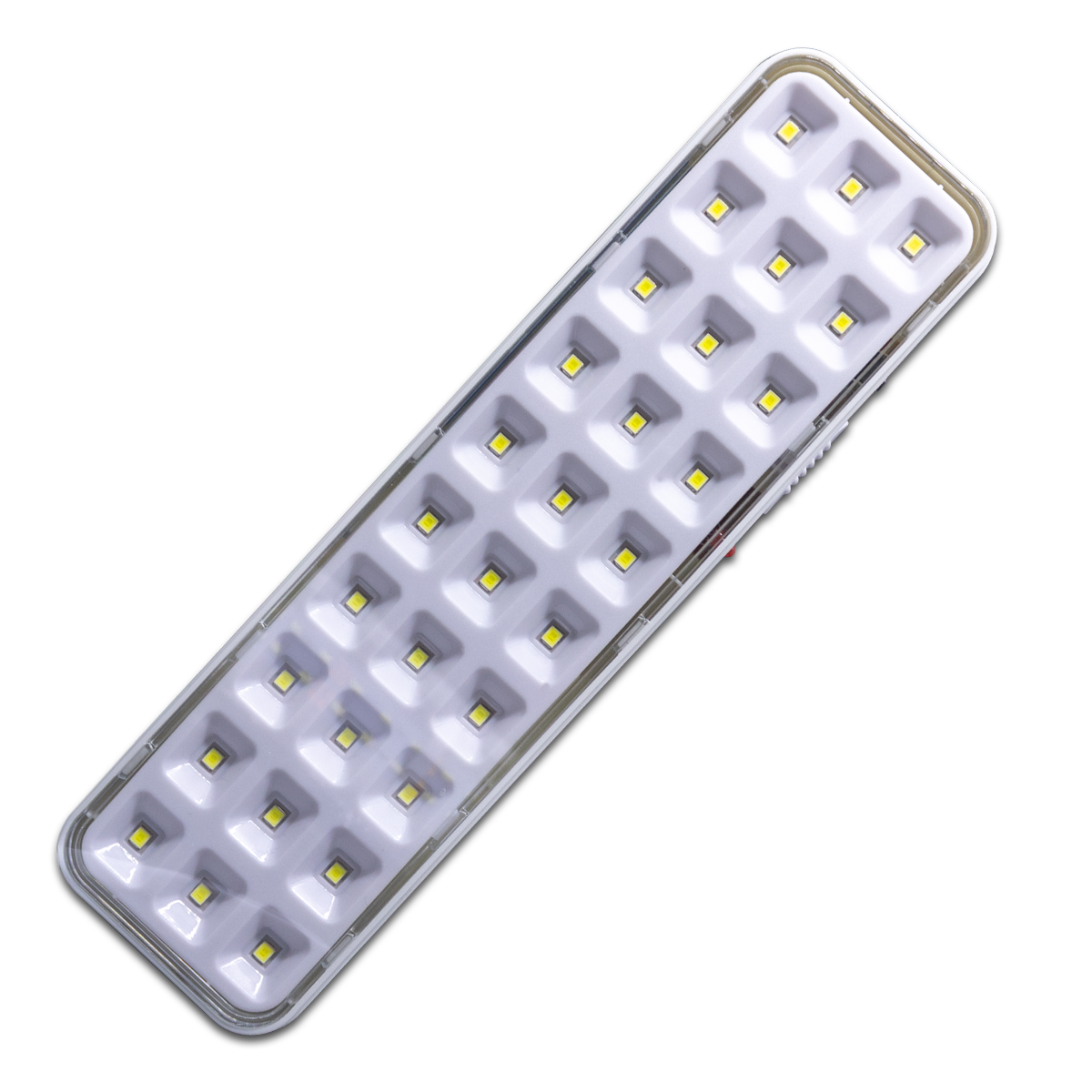 Luminária De Emergência 30 Leds 1,5w Branca Fria Bivolt - Kian