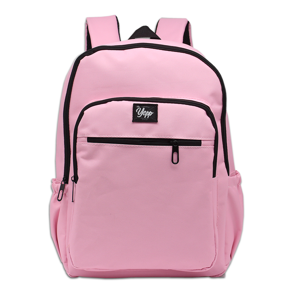 Mochila Juvenil Yepp Unissex Reforçada 6 Cores - 18 Litros - Rosa Bebe