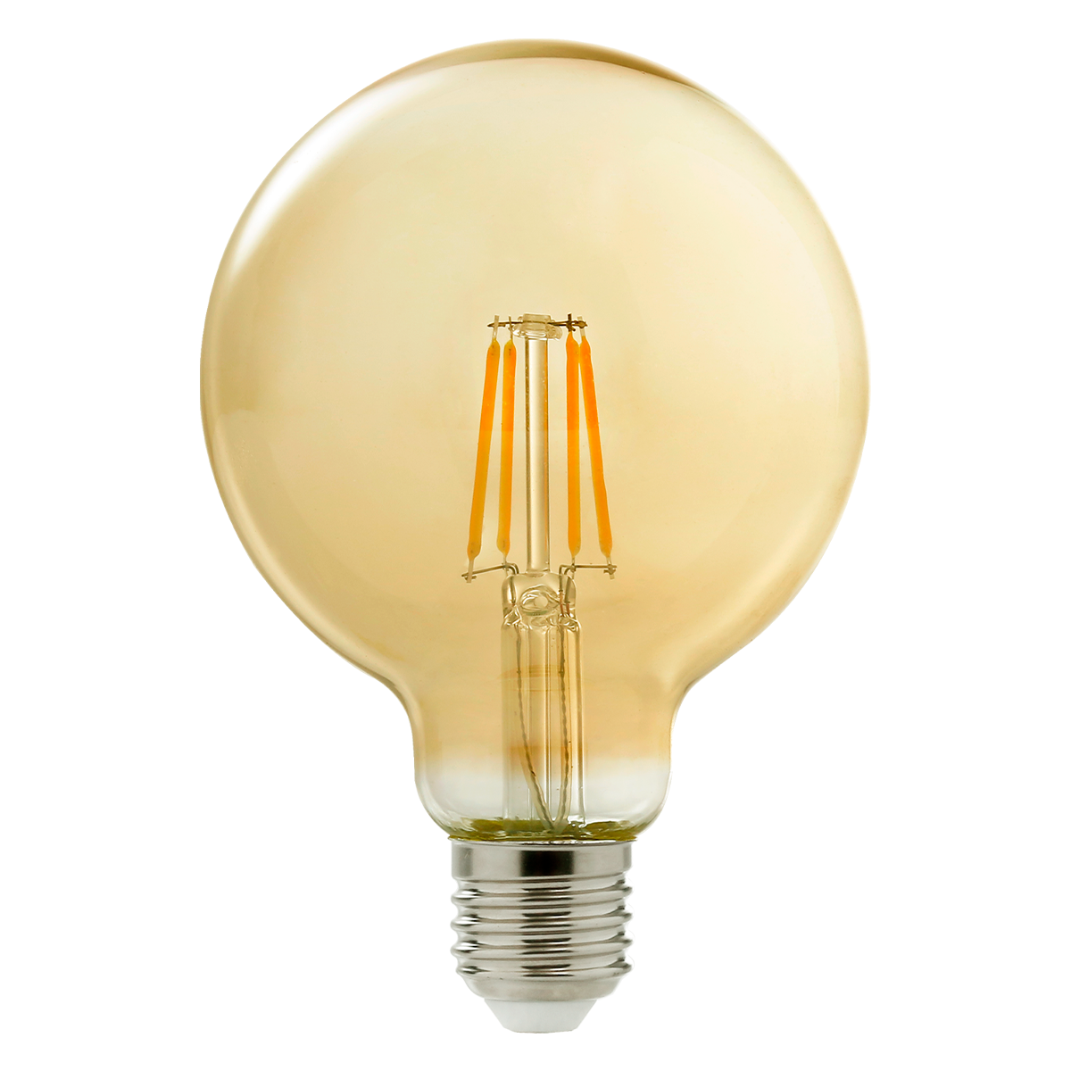 Lâmpada LED Antique Noveau G95 4W E27 Branca Quente Bivolt - Kian