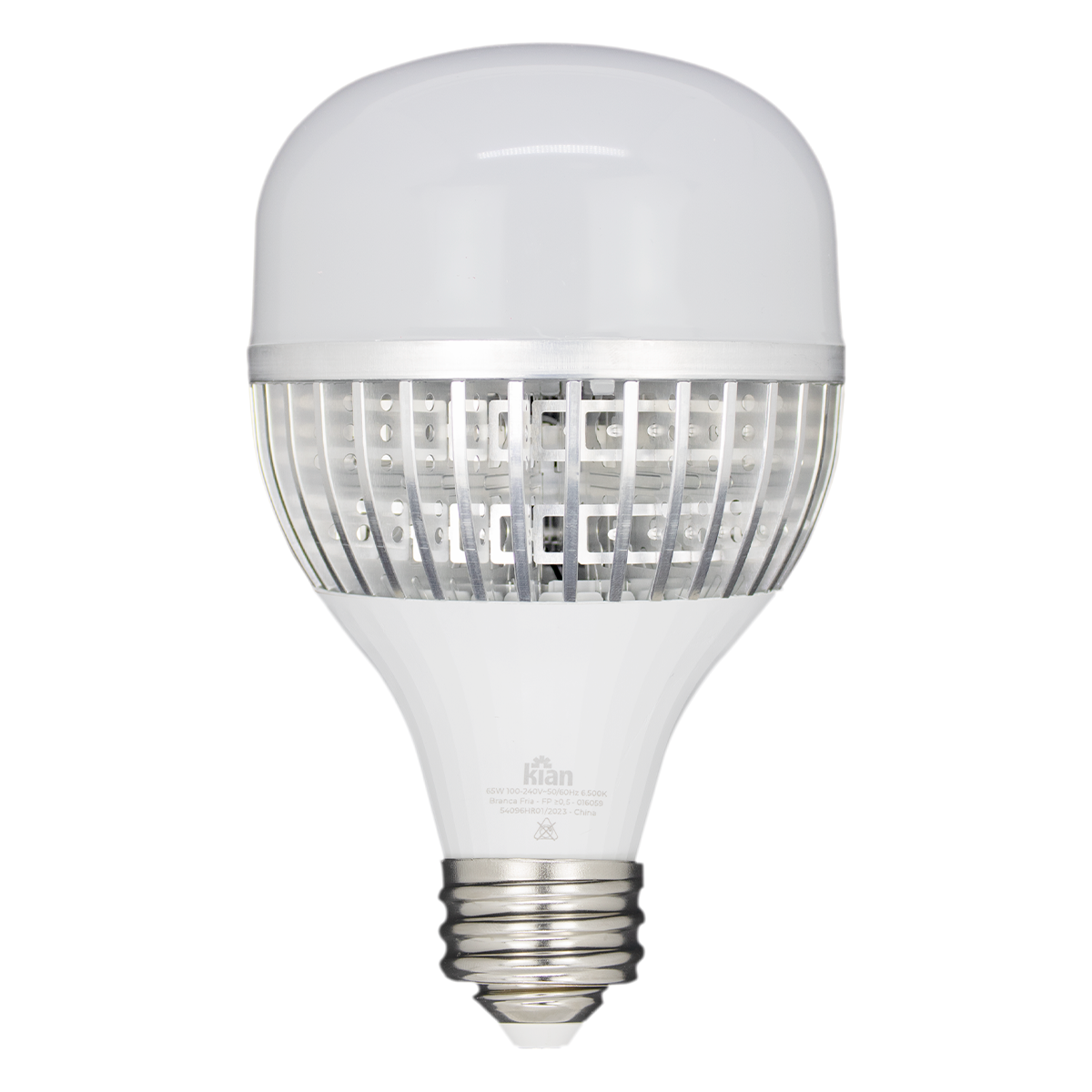 Lâmpada Led Industrial Bulbo T 80W Branca Fria - Bivolt
