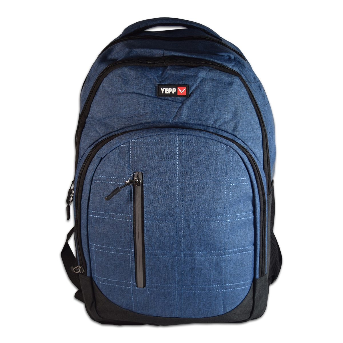Mochila Masculina Reforçada Esportiva 3 Cores Yepp - 21 Litros - Azul