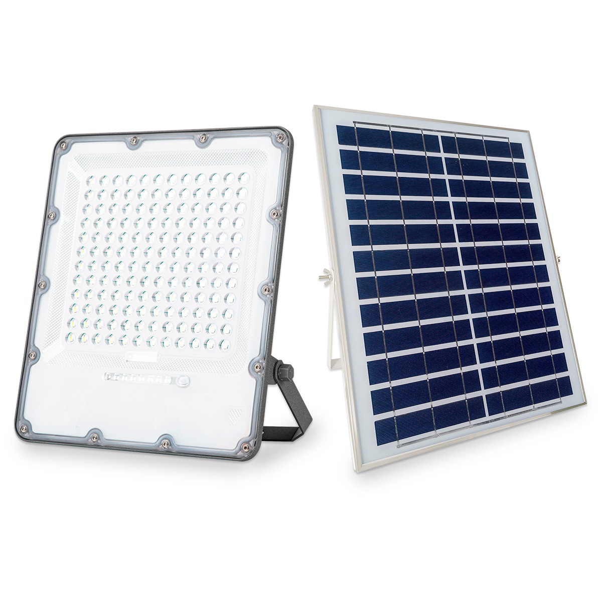 Projetor Refletor Led Solar 100w Branca Fria Bivolt - Kian